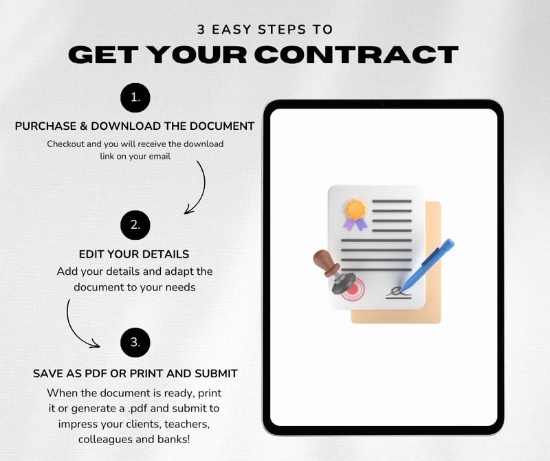Affiliate Program Agreement Template – Editable Word Contract