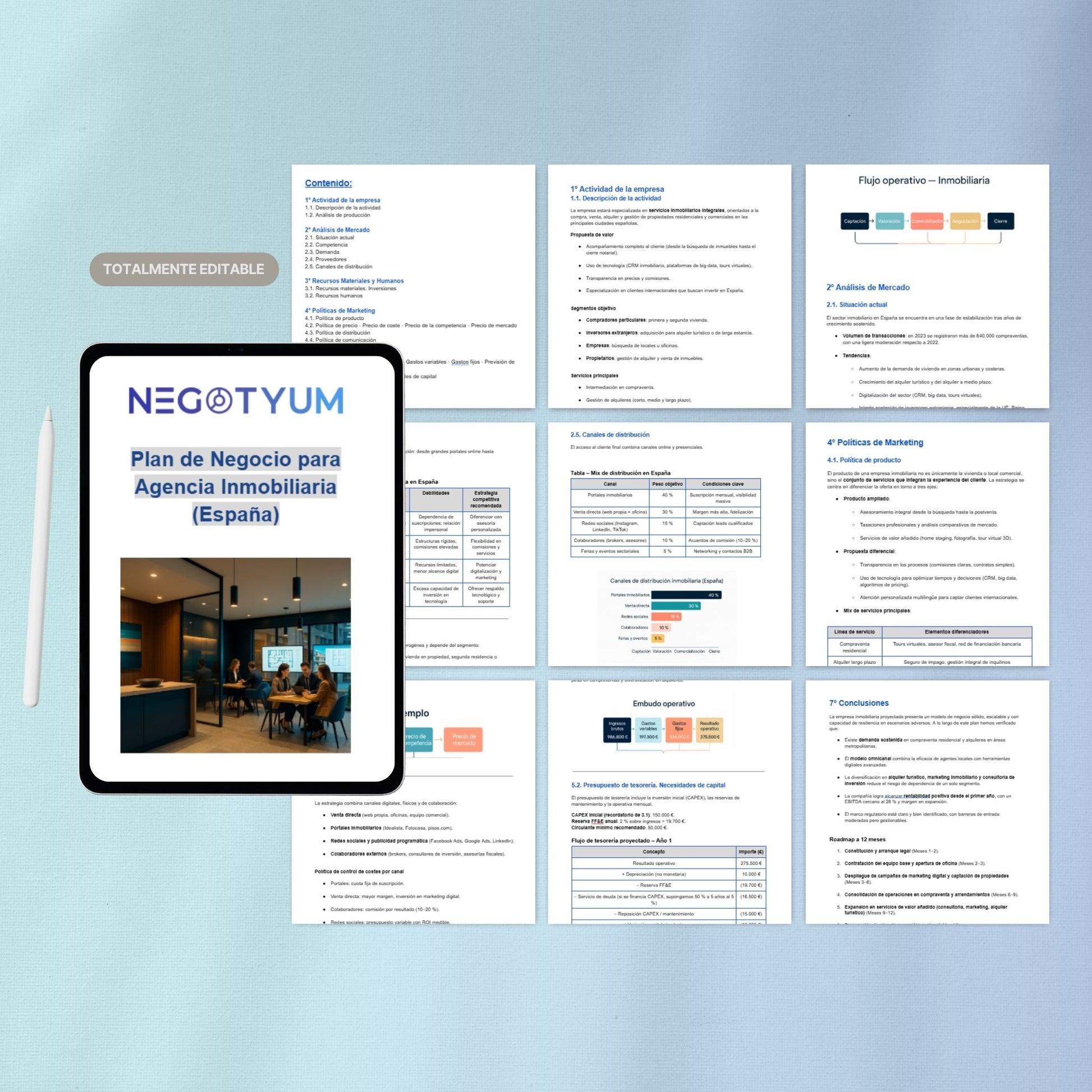 Agencia Inmobiliaria - Plan de Negocio