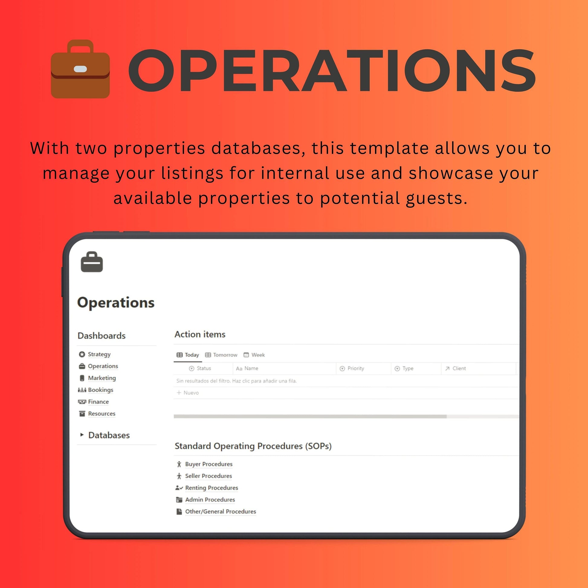 Airbnb Host Notion Template | Property, Bookings & Guest Manager