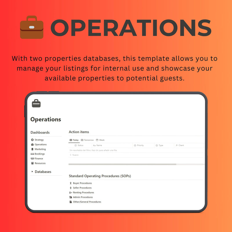 Airbnb Host Notion Template | Property, Bookings & Guest Manager