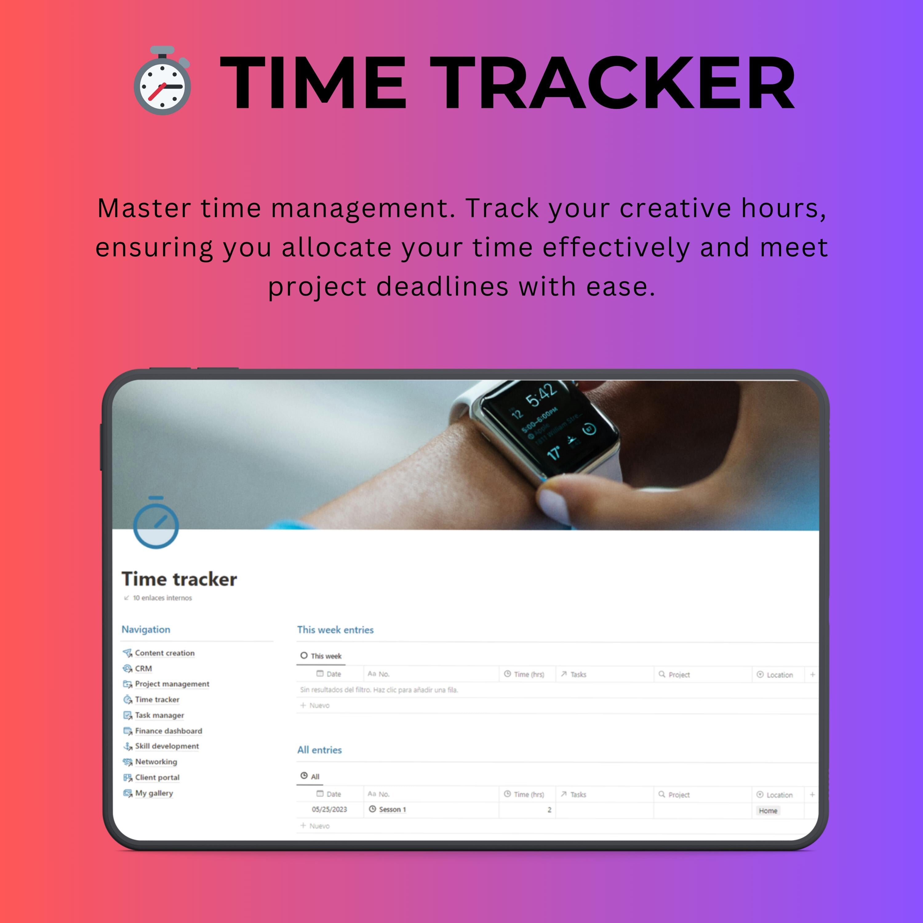 Artist Notion Template — CRM, Commissions, Portfolio & Gallery