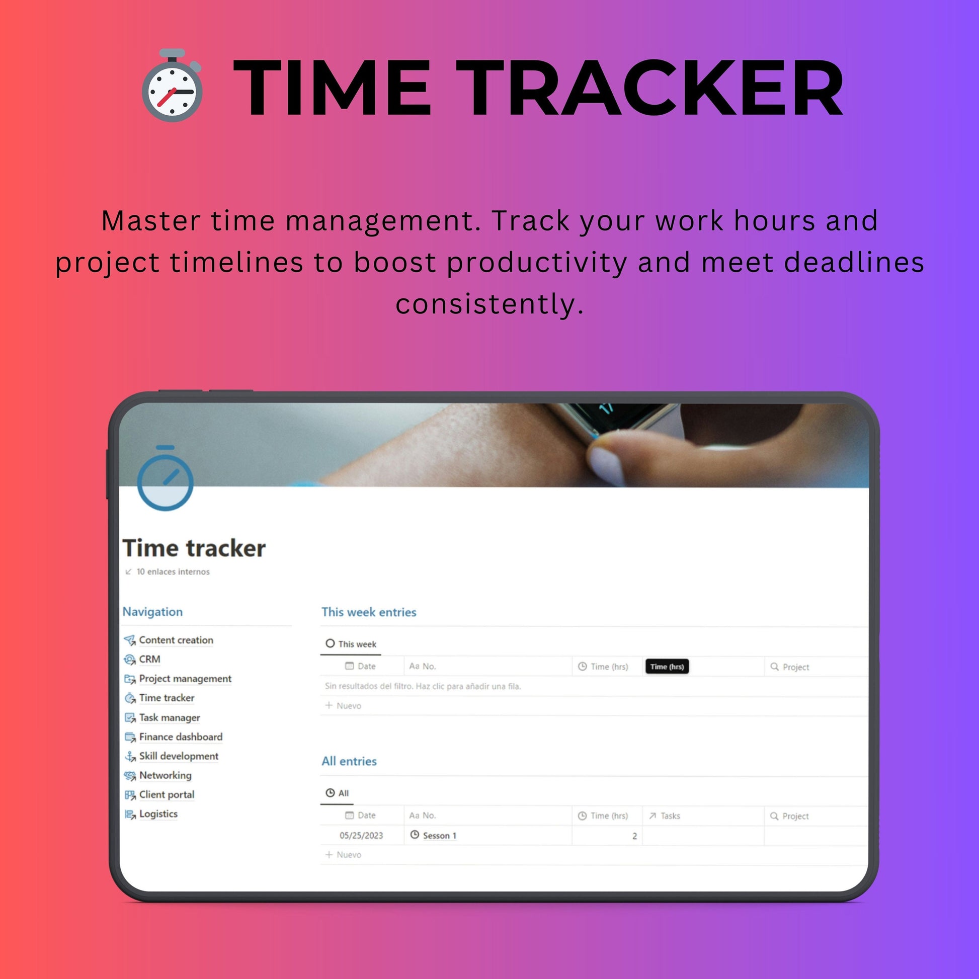 Audiovisual Business Notion Template | Projects, CRM & Media Plan