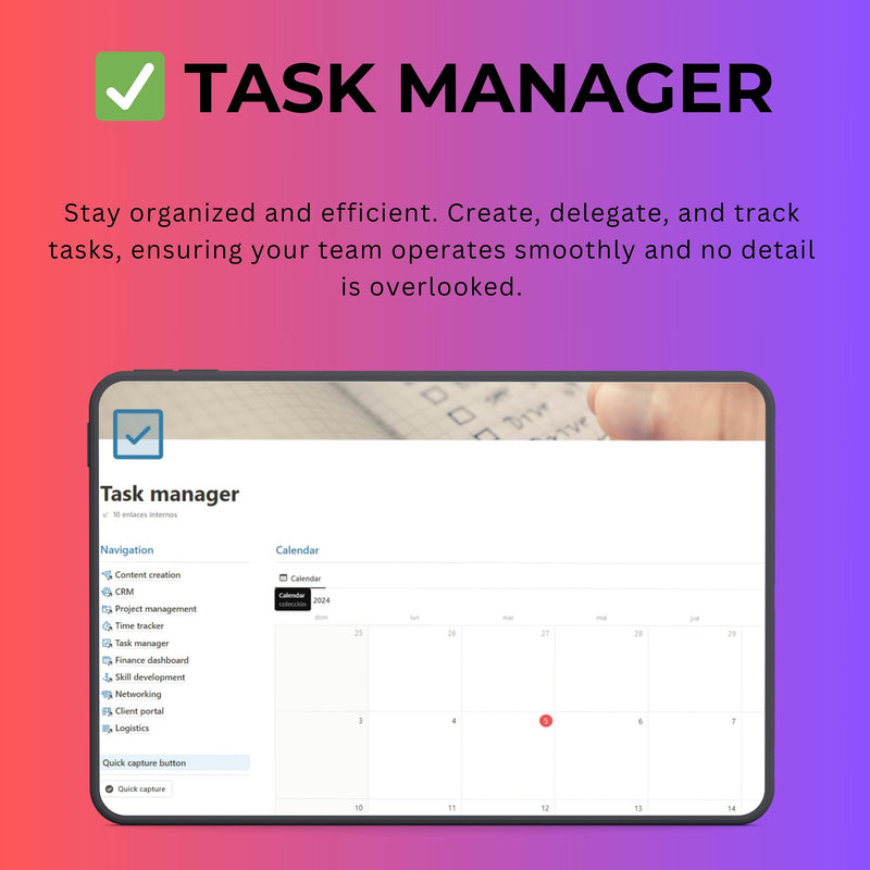 Audiovisual Business Notion Template | Projects, CRM & Media Plan