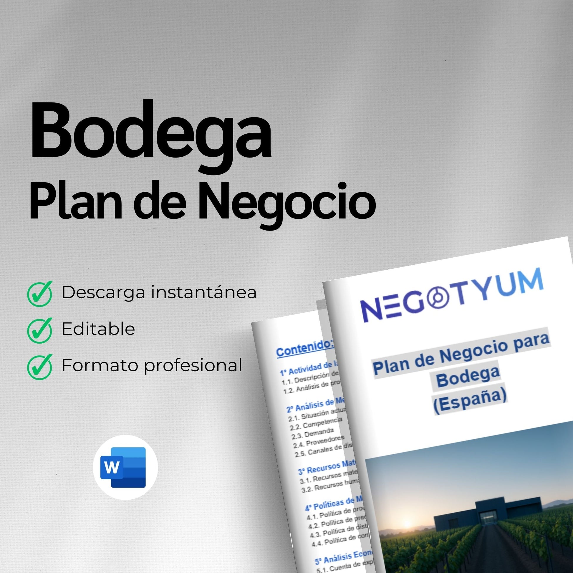 Bodega - Plan de Negocio