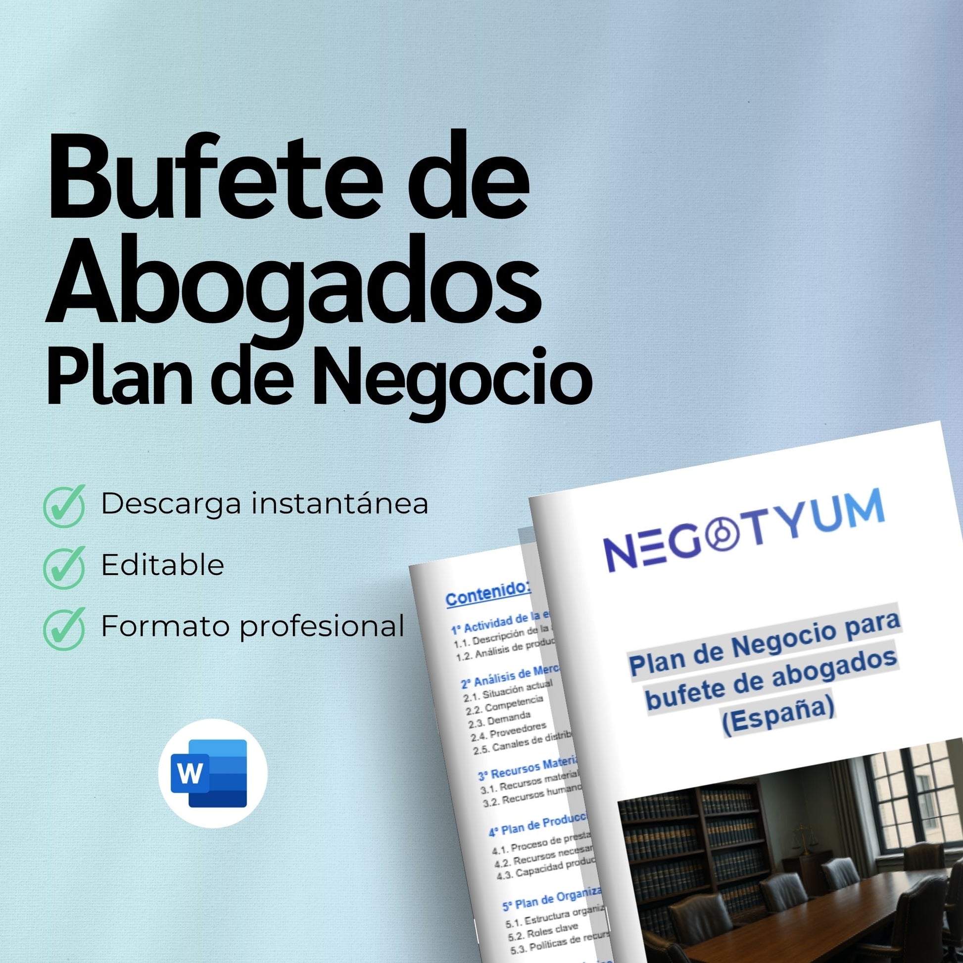 Bufete de abogados - Plan de Negocio