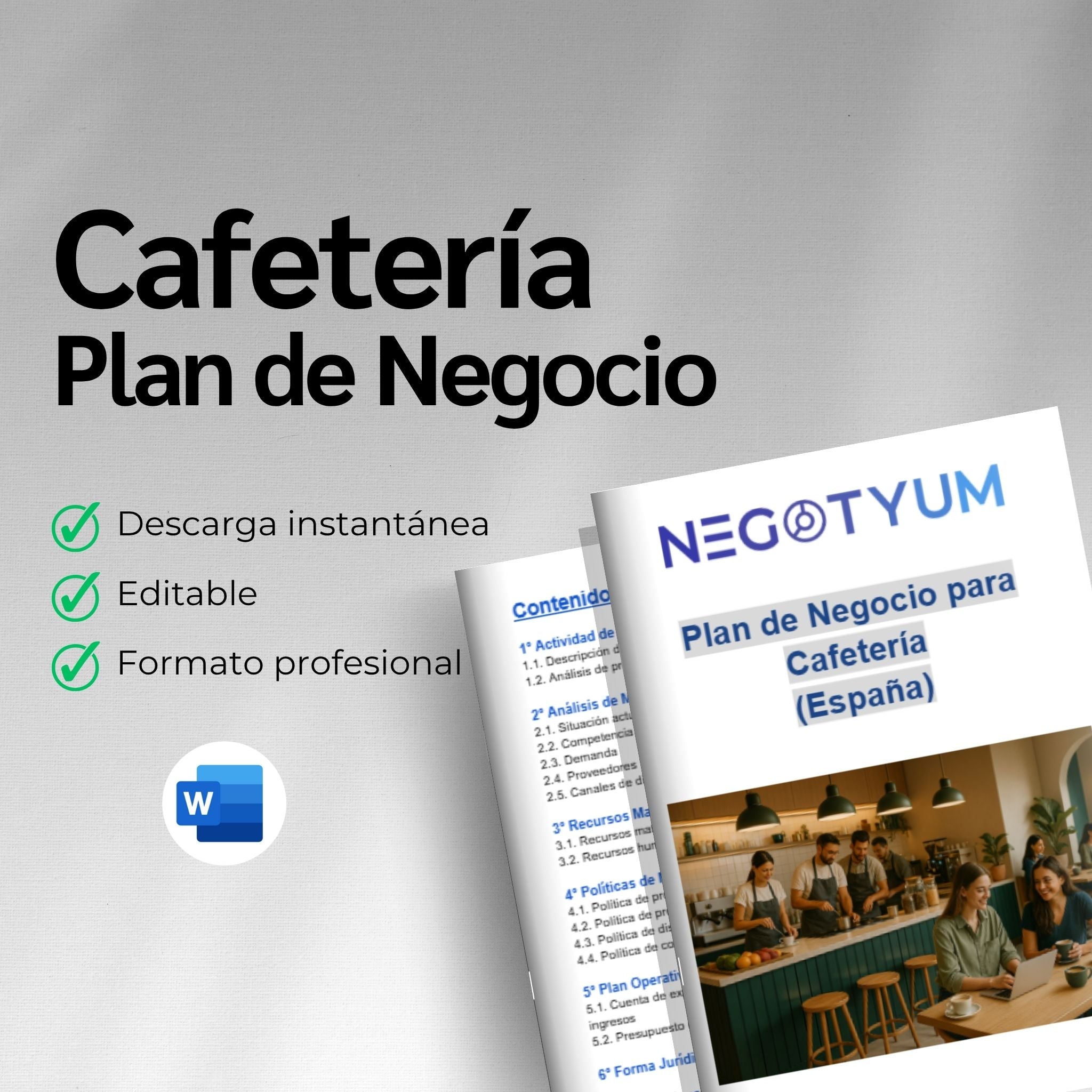 Cafetería - Plan de Negocio
