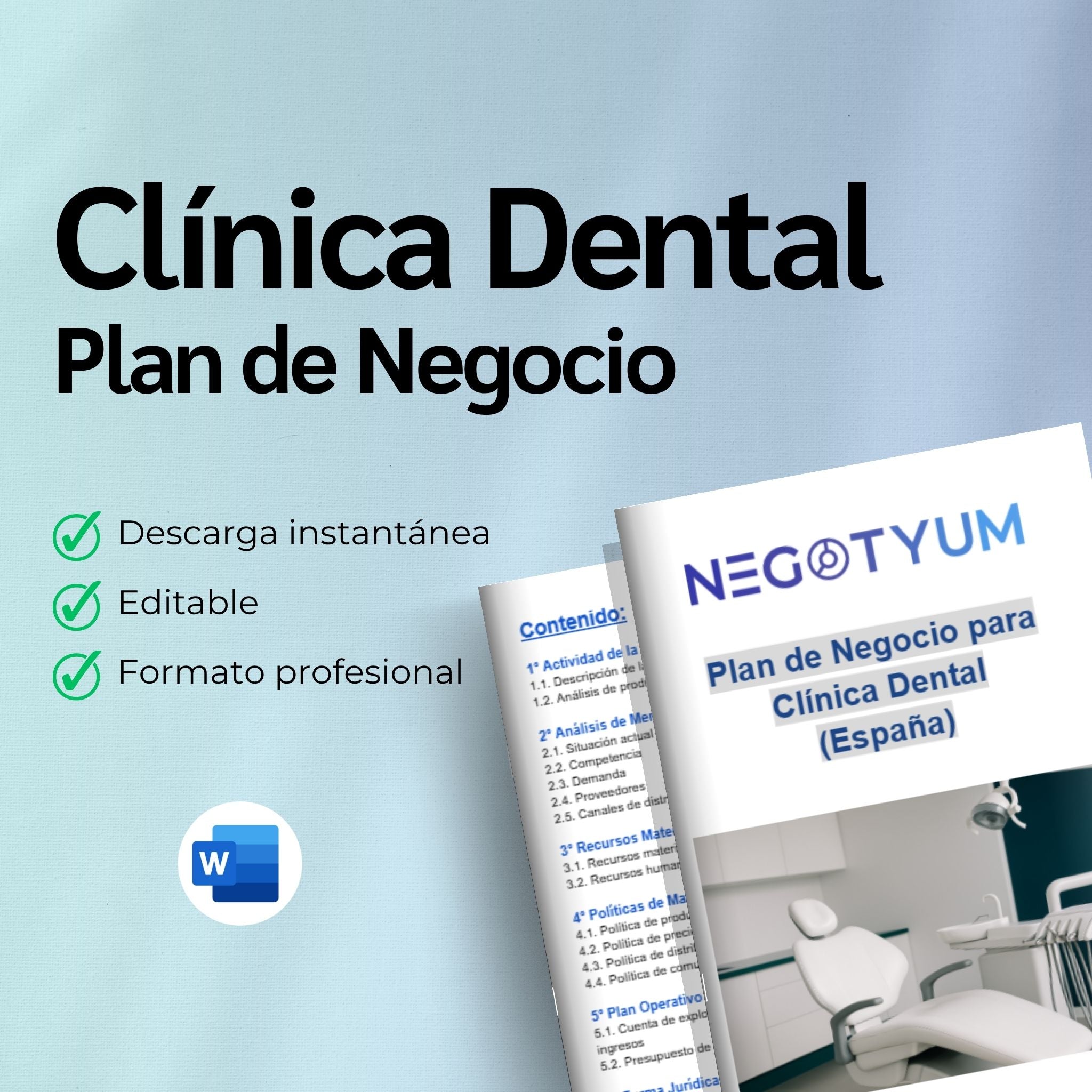 Clinica Dental - Plan de Negocio