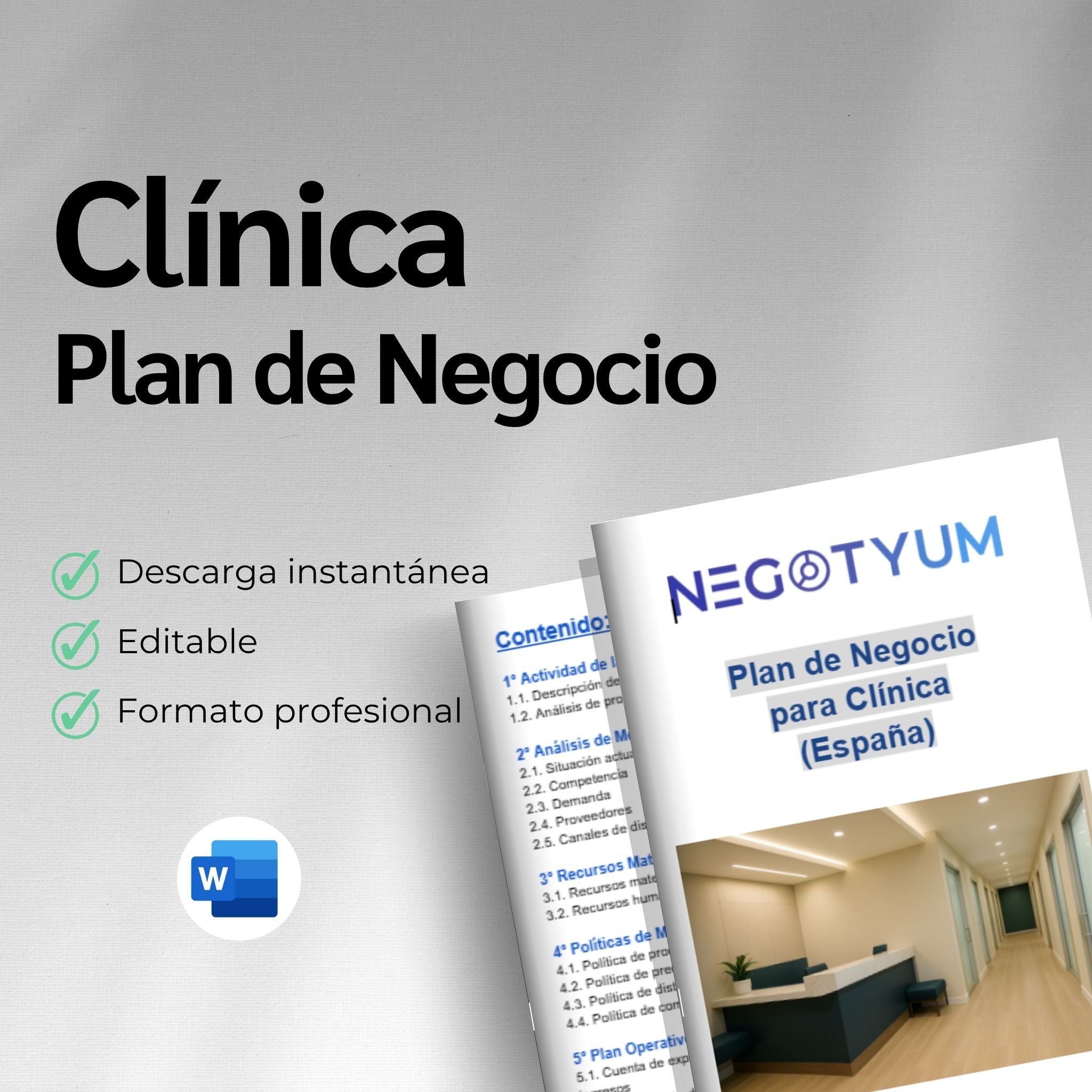 Clinica - Plan de Negocio