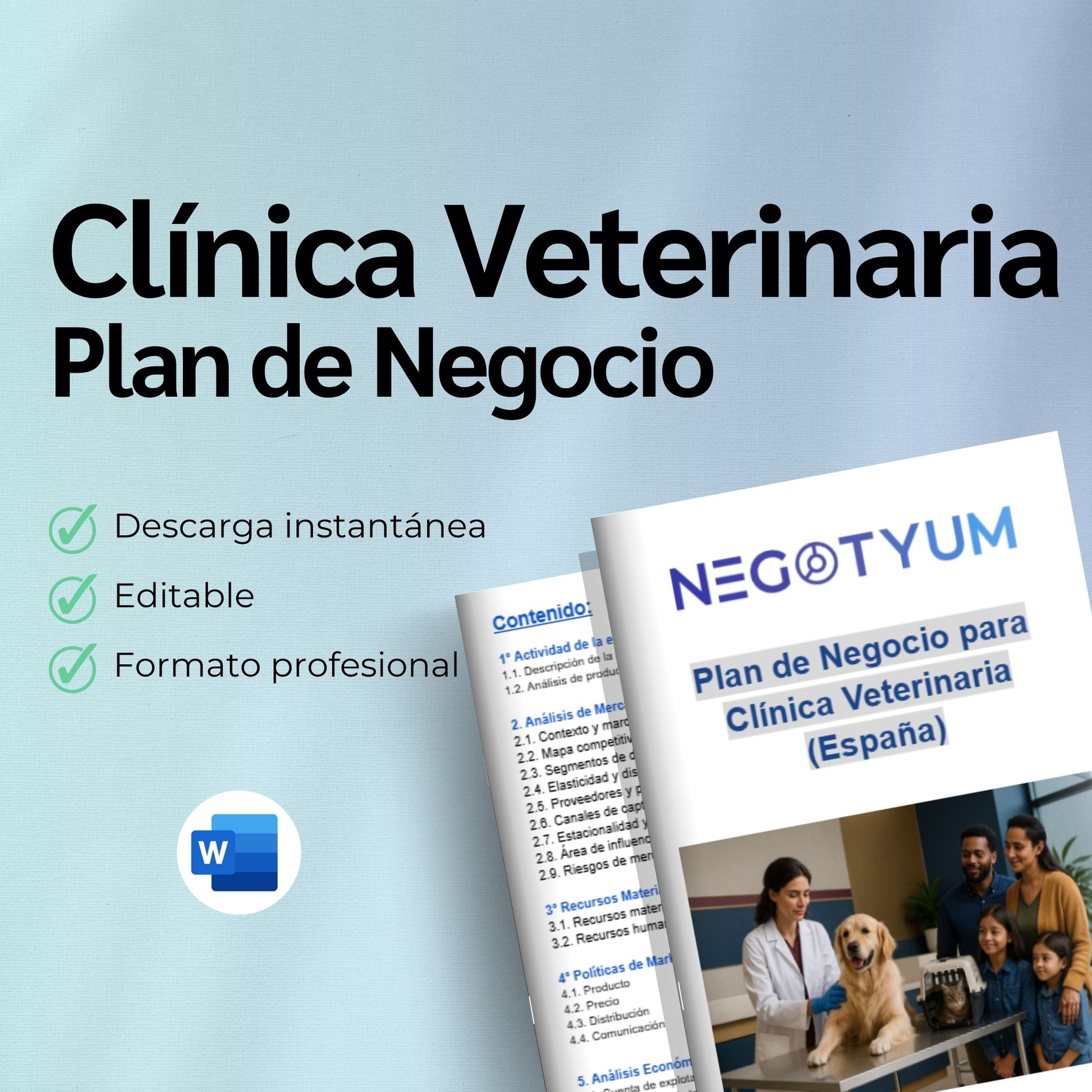 Clínica Veterinaria - Plan de Negocio