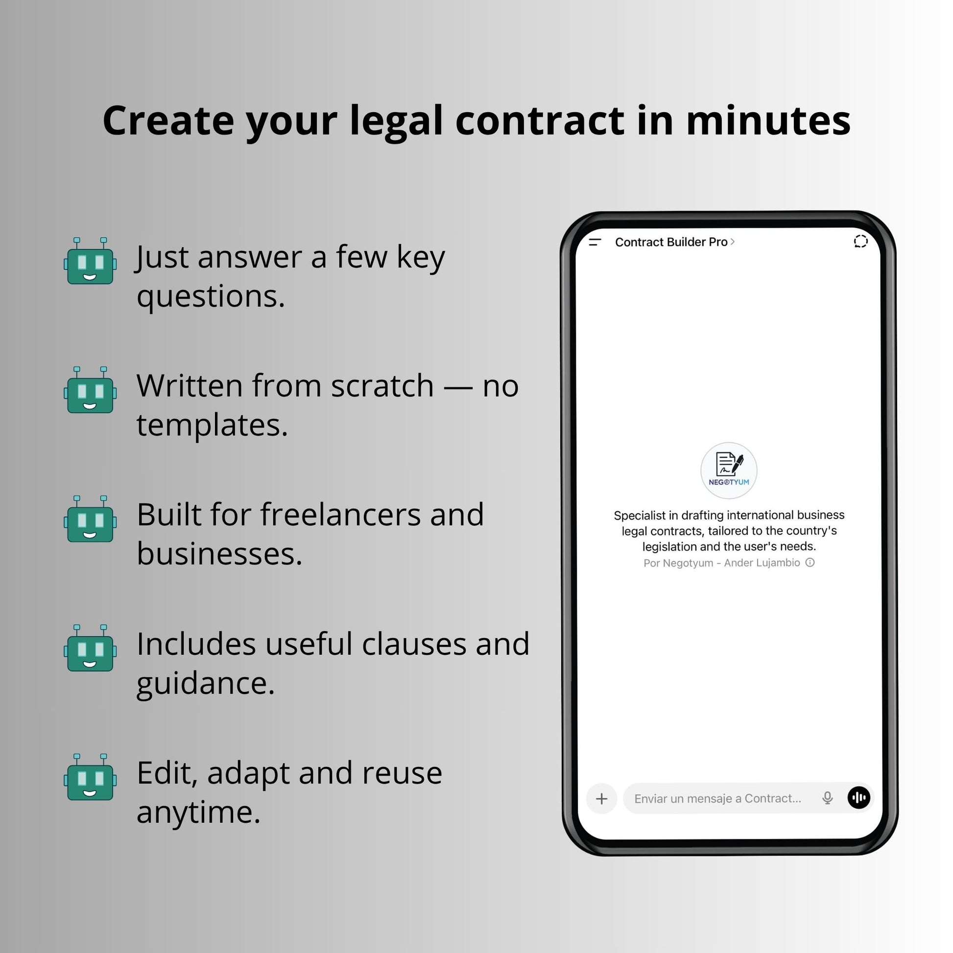 Contract Builder Pro - GPT