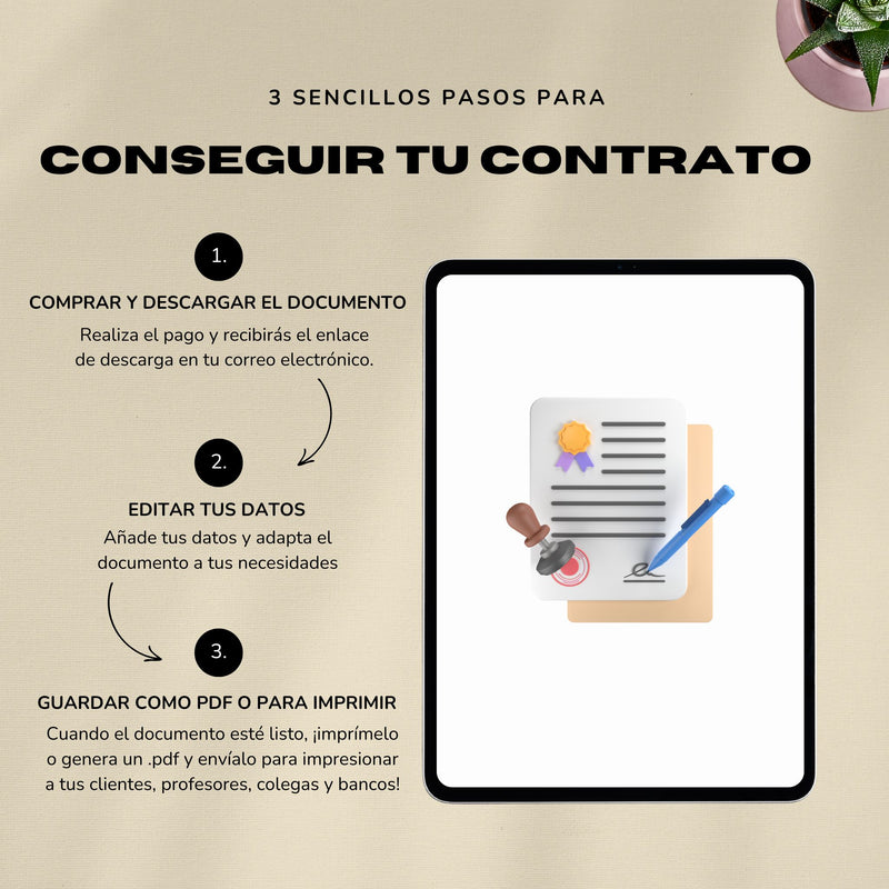Contrato de Distribución – Plantilla Editable en Word