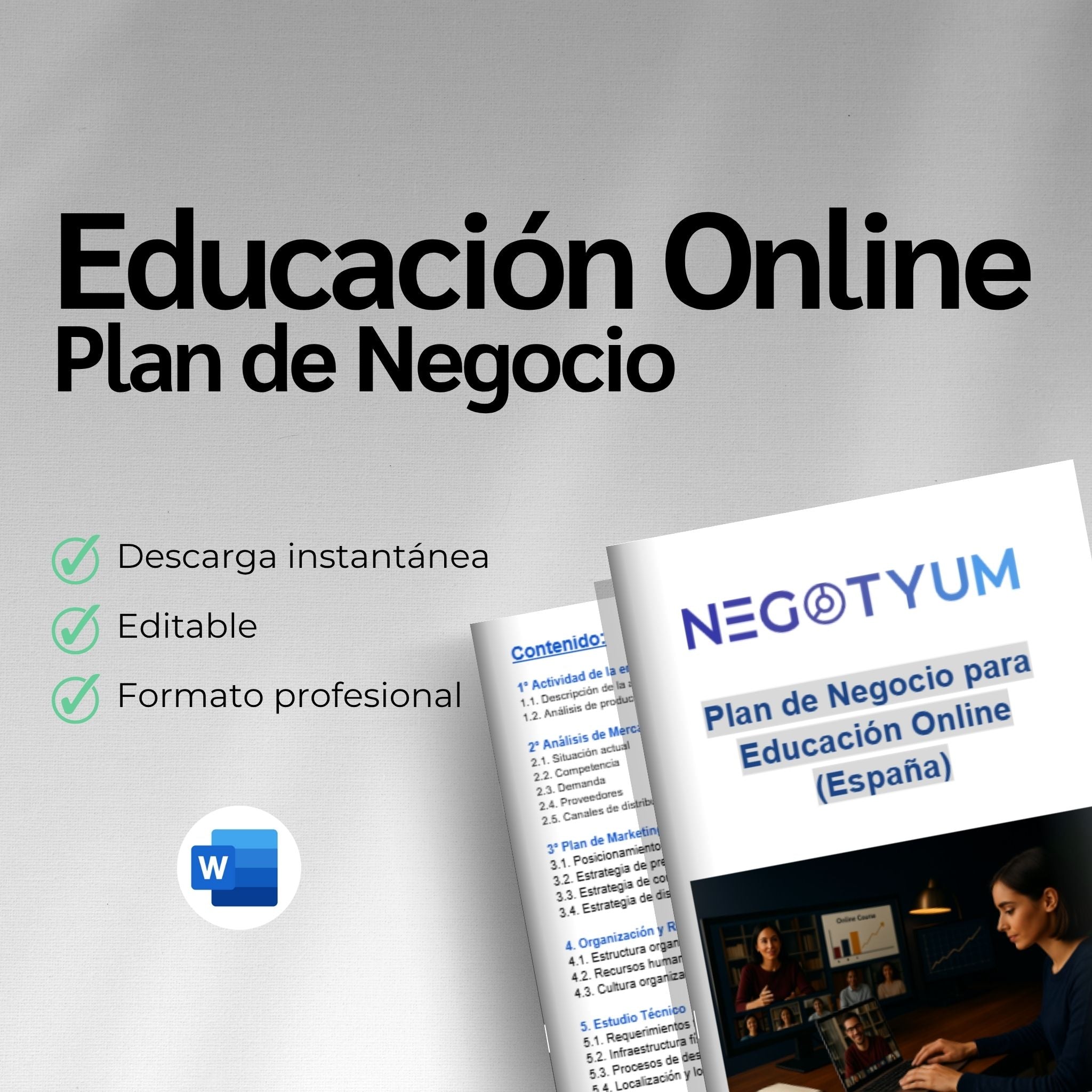 Educación Online - Plan de negocio