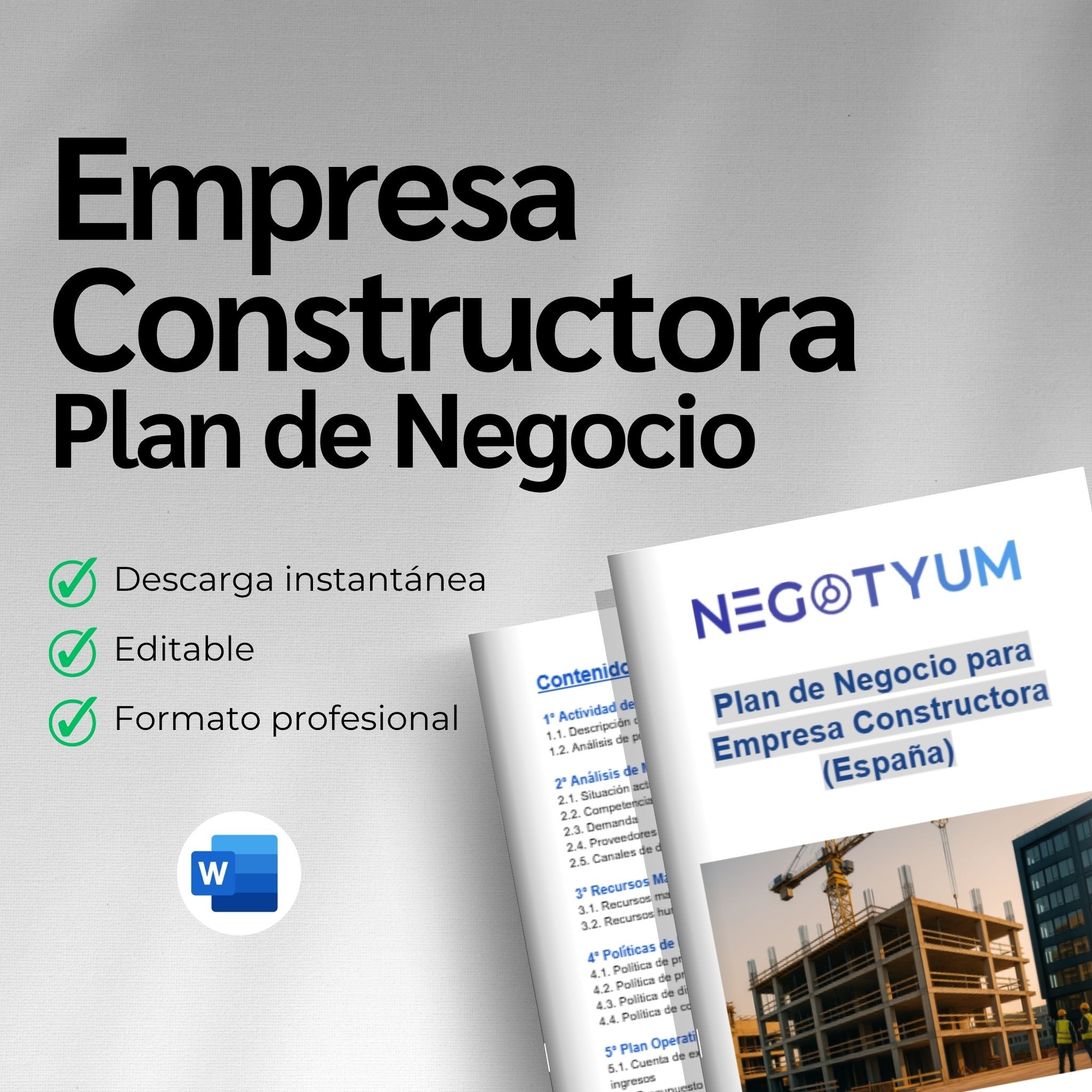 Empresa Constructora - Plan de Negocio