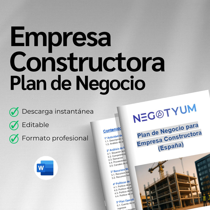 Empresa Constructora - Plan de Negocio