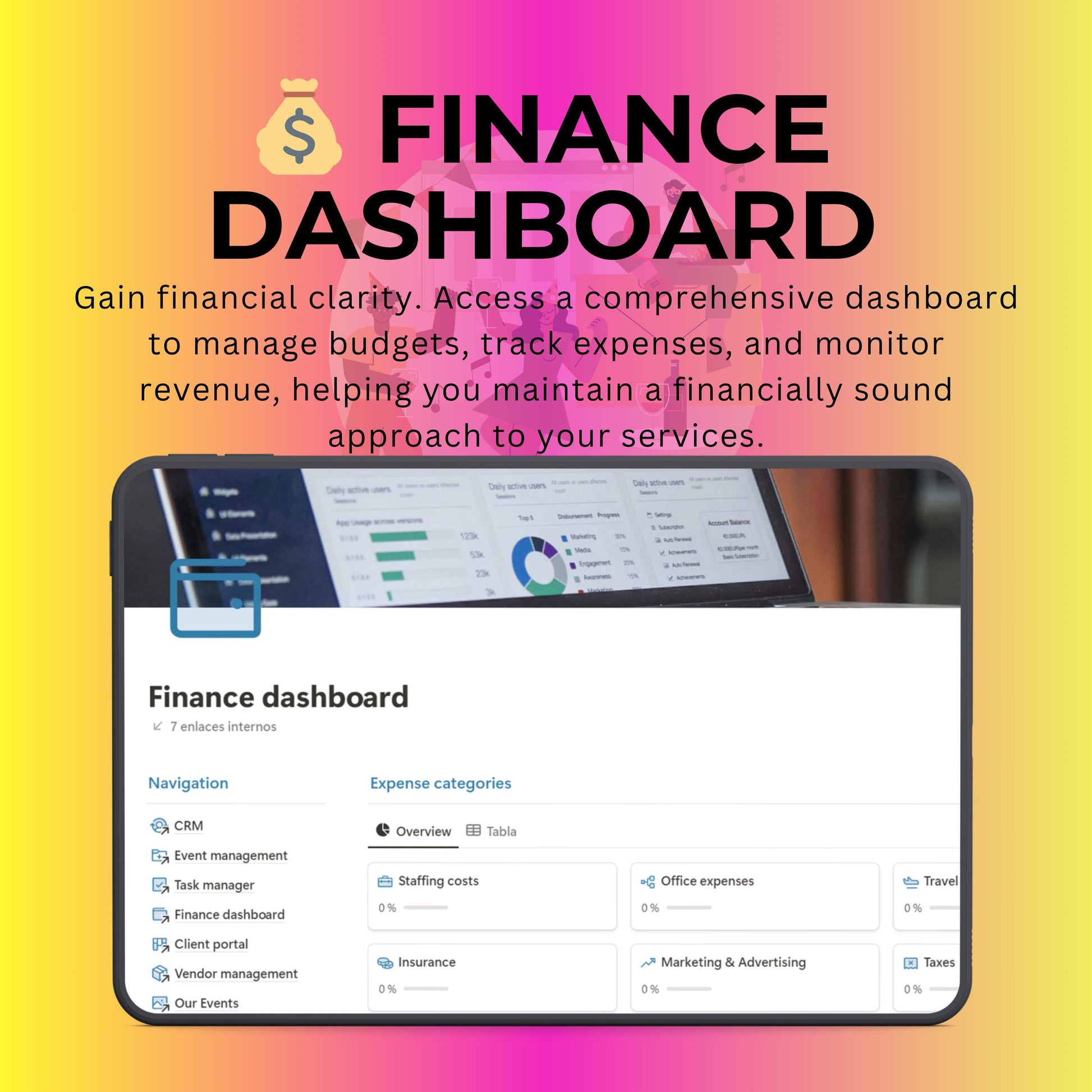 Event Planning Notion Template | Corporate & Wedding Planner