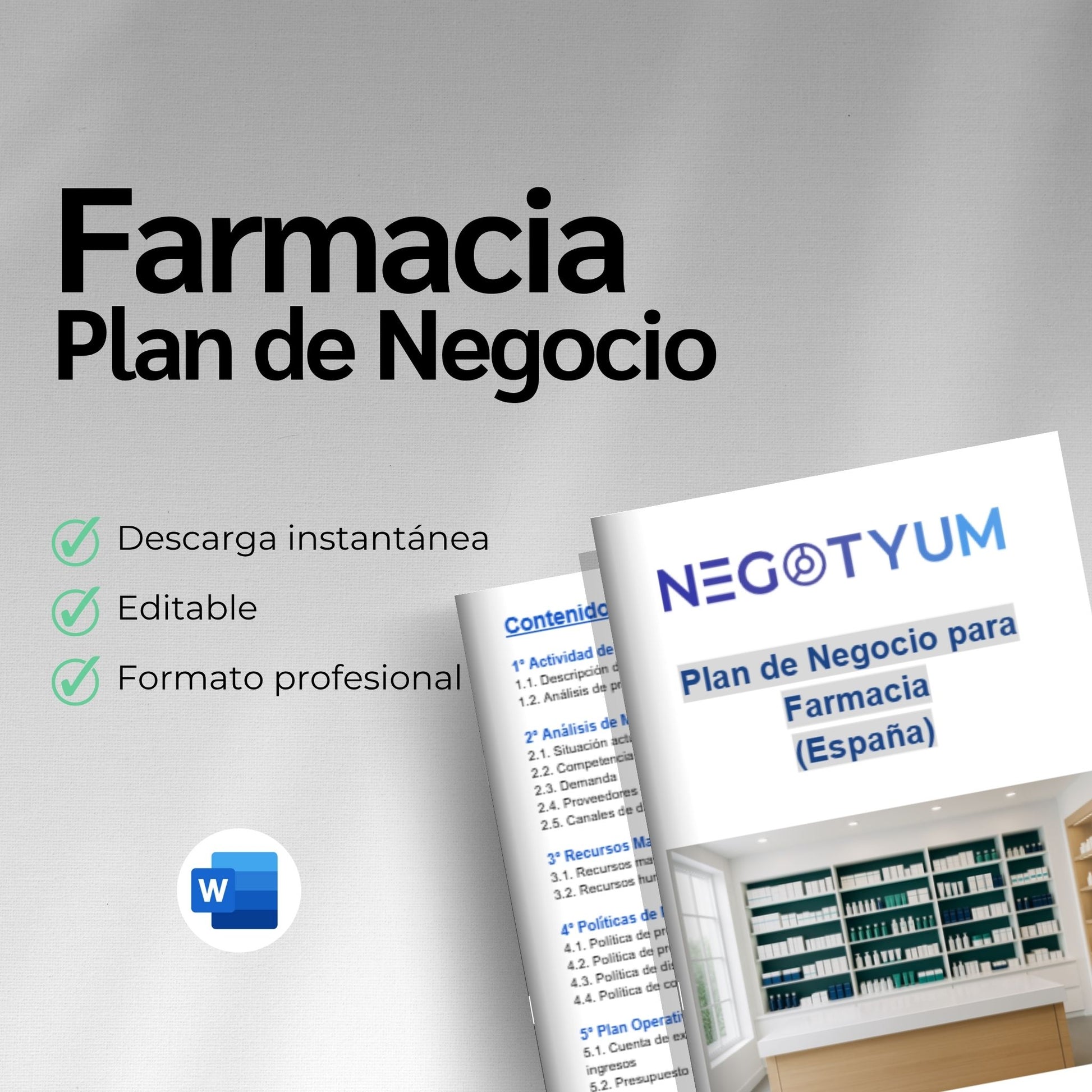 Farmacia - Plan de Negocio