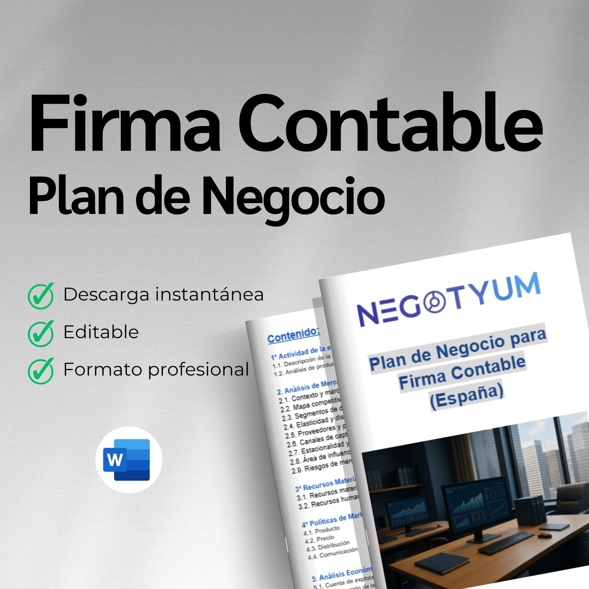 Firma Contable - Plan de Negocio