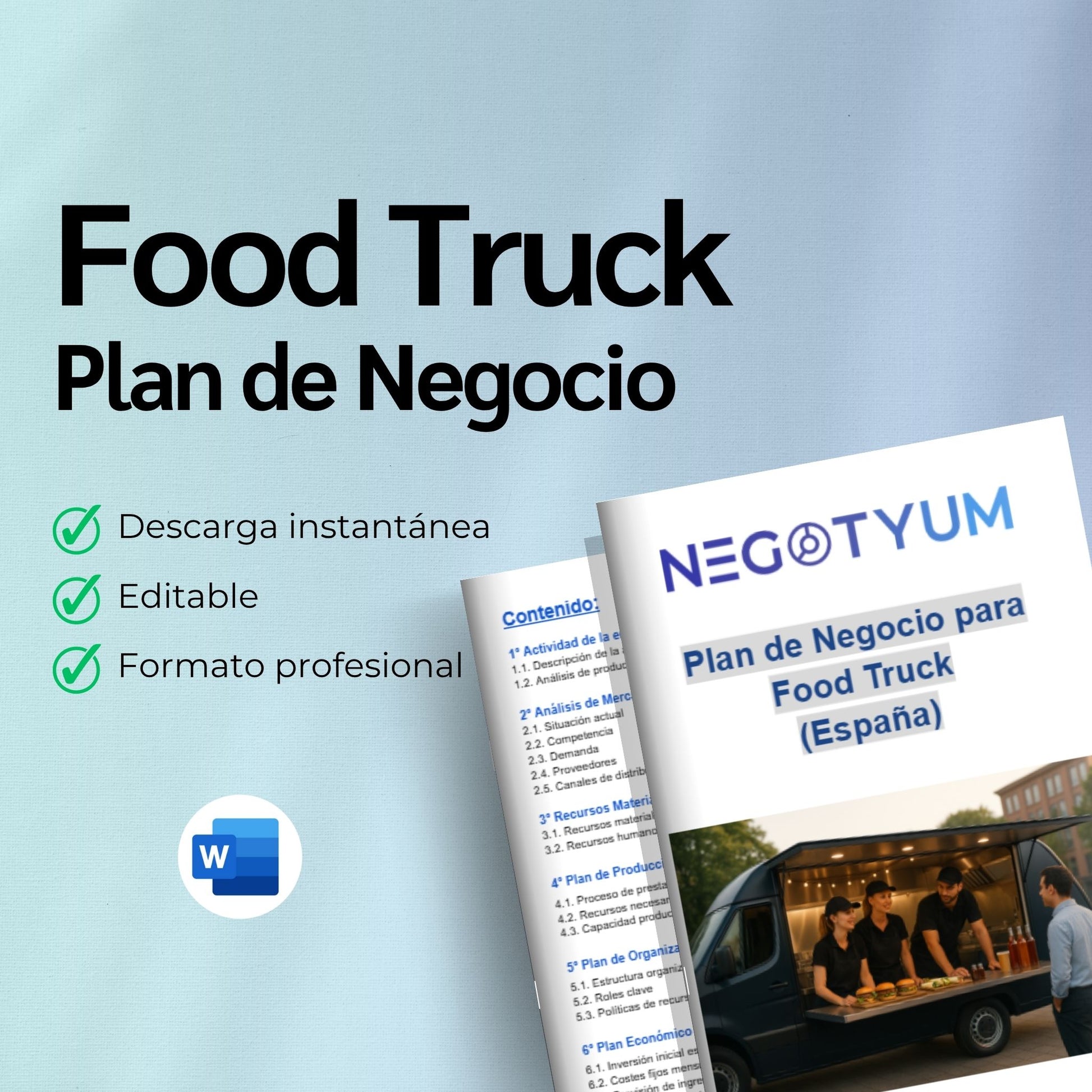 Food Truck - Plan de Negocio