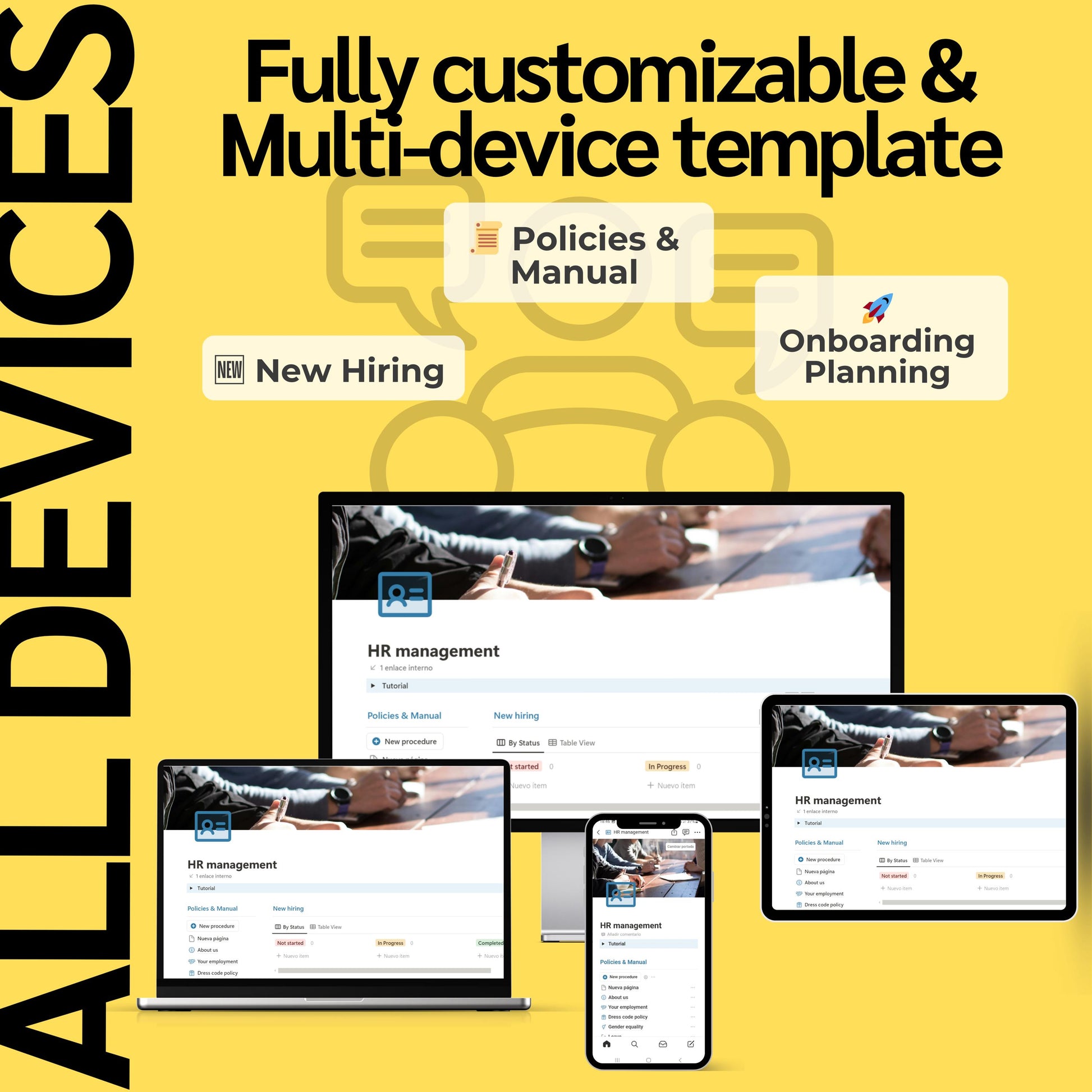 HR Management Notion Template