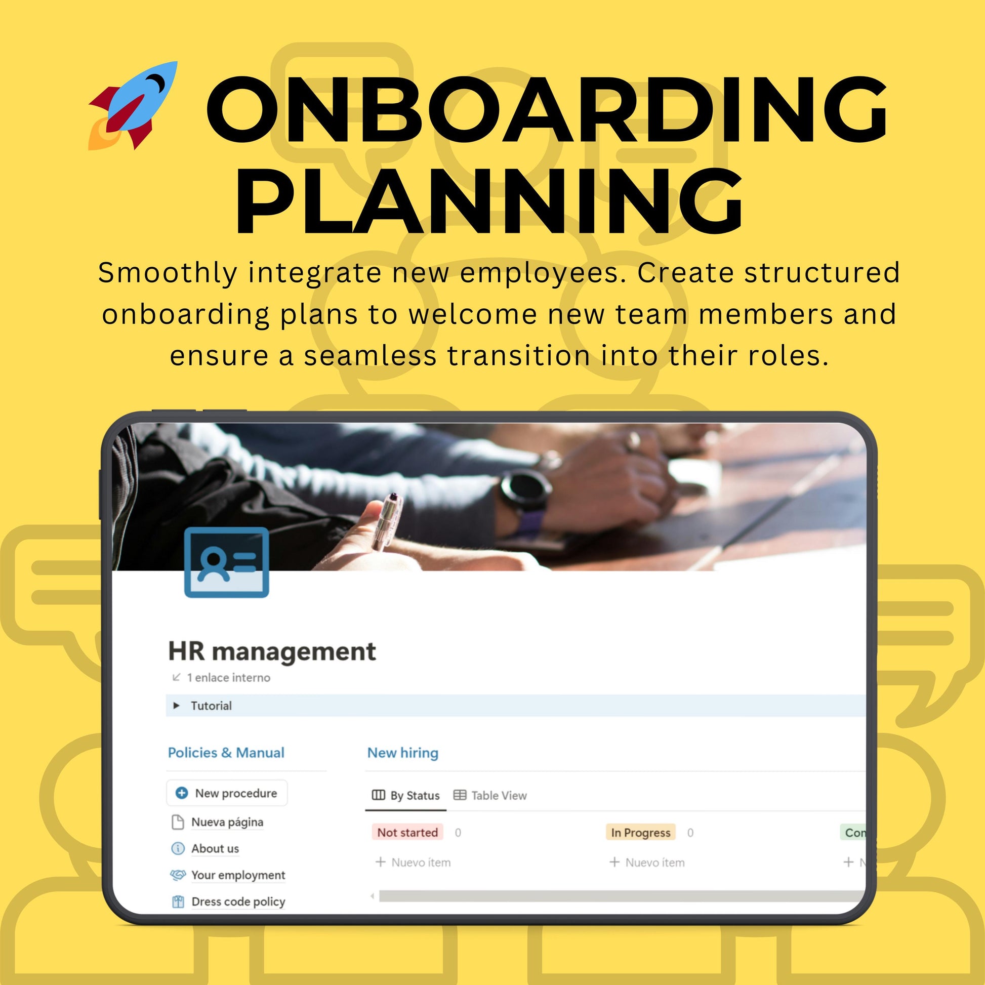 HR Management Notion Template