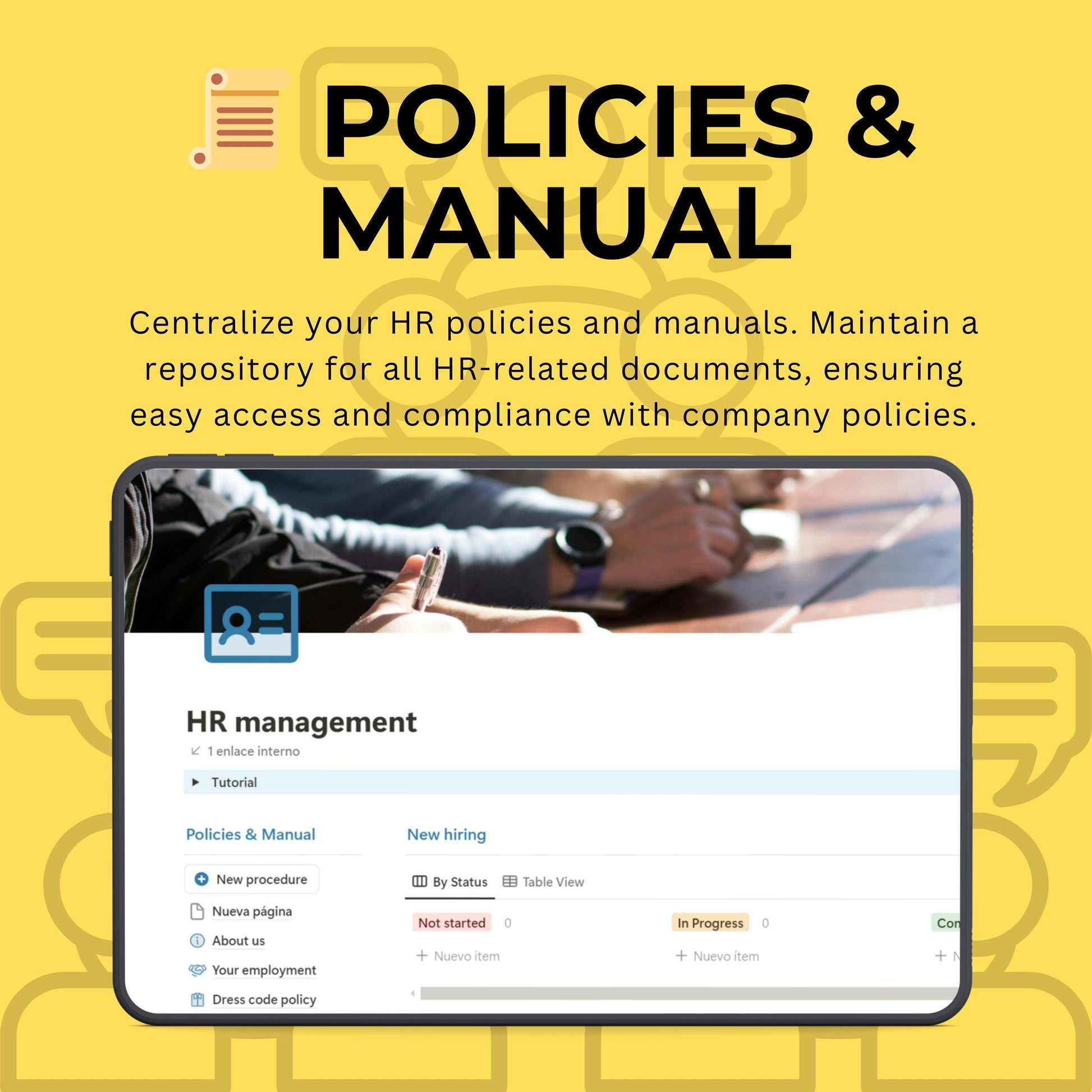HR Management Notion Template