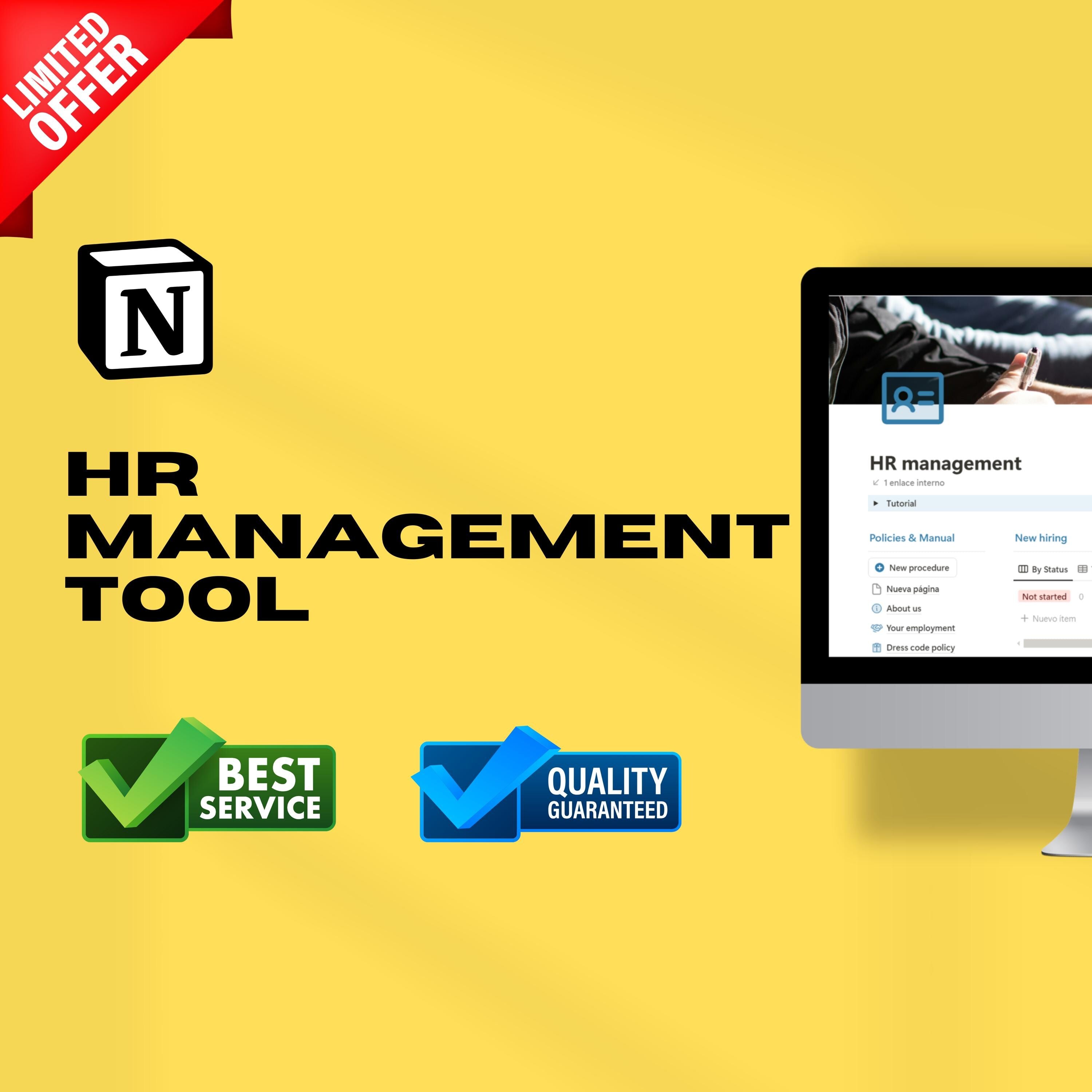 HR Management Notion Template