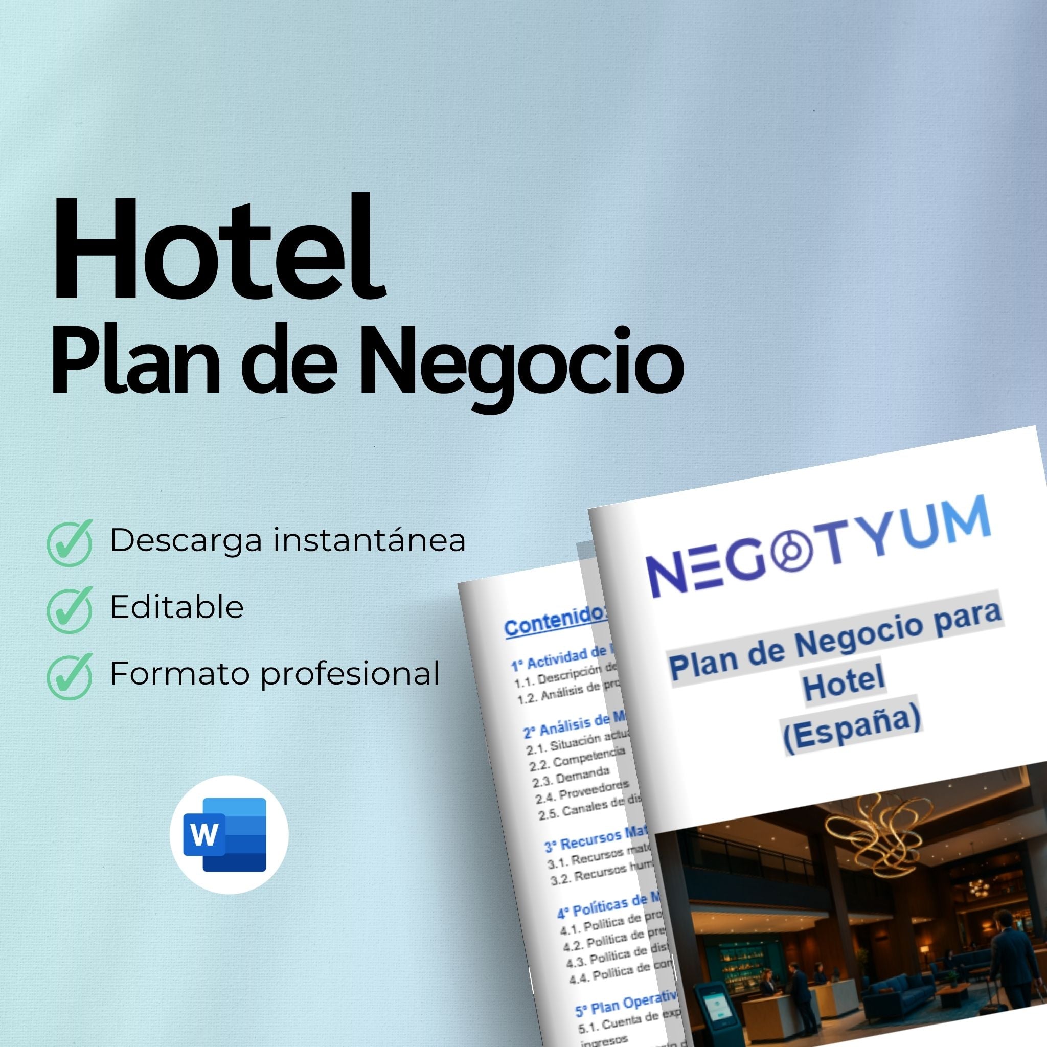Hotel - Plan de Negocio