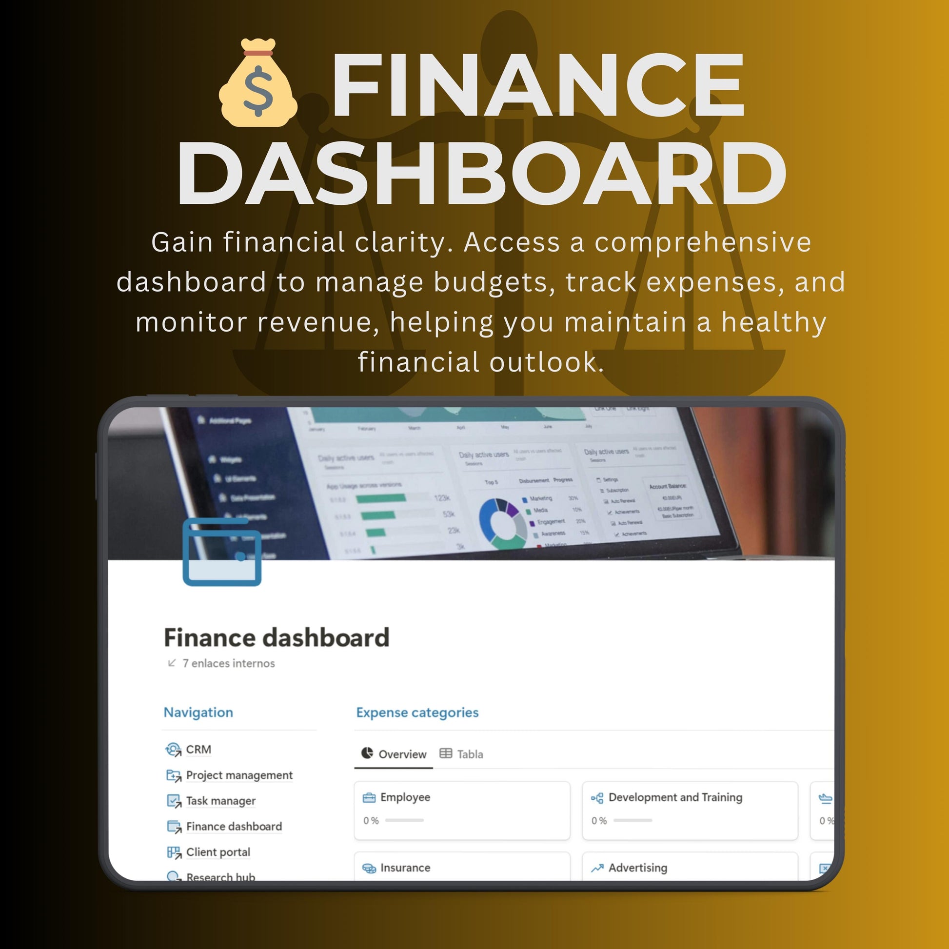Law Firm Notion Template | CRM, Cases & Billing