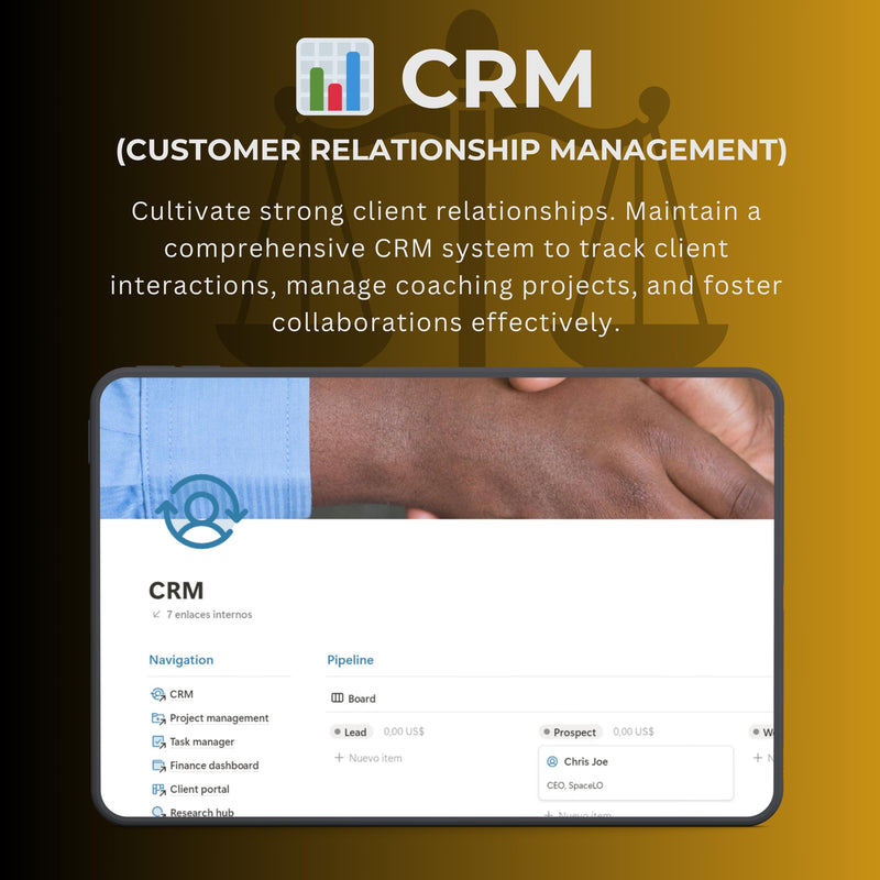 Law Firm Notion Template | CRM, Cases & Billing