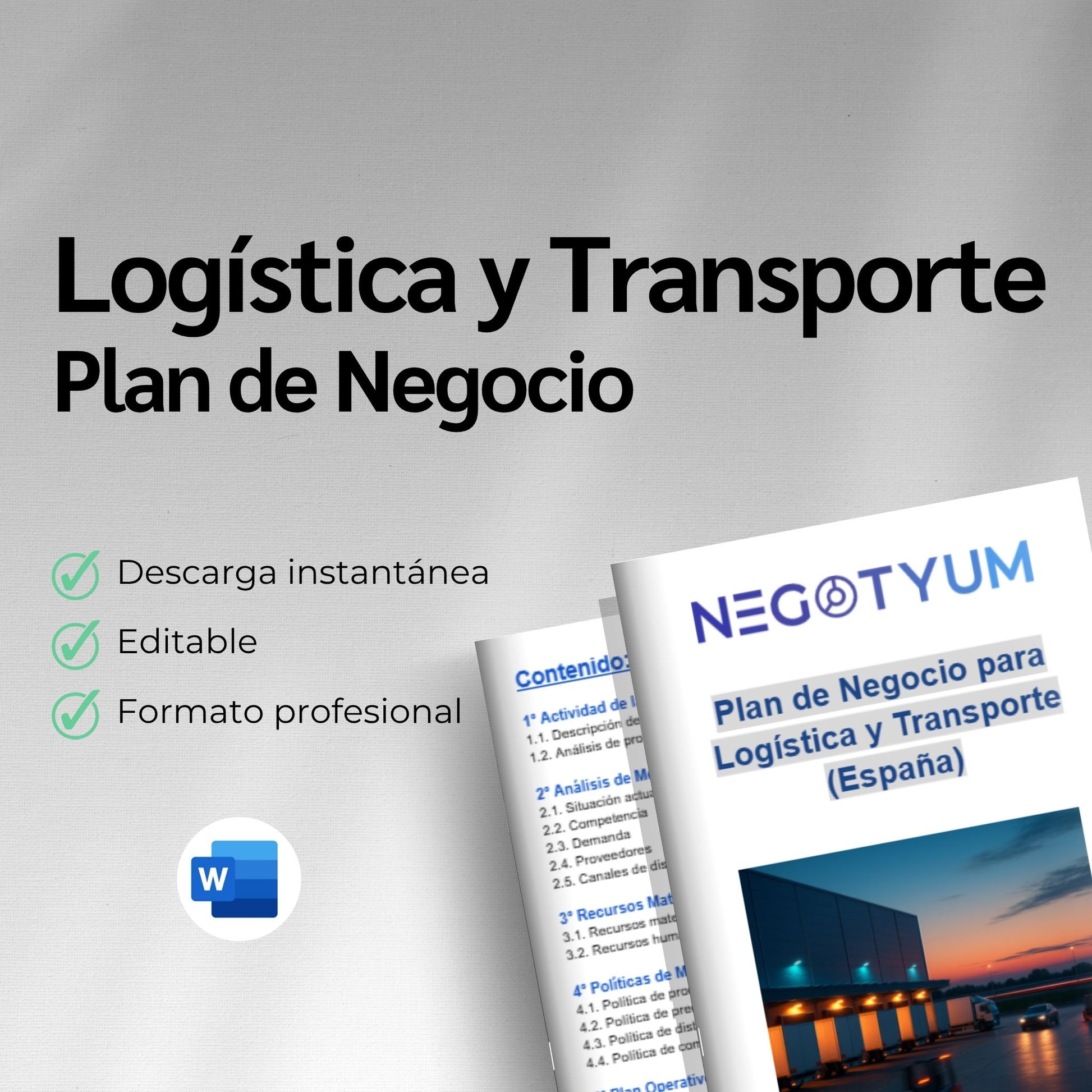Logística y Transporte - Plan de Negocio