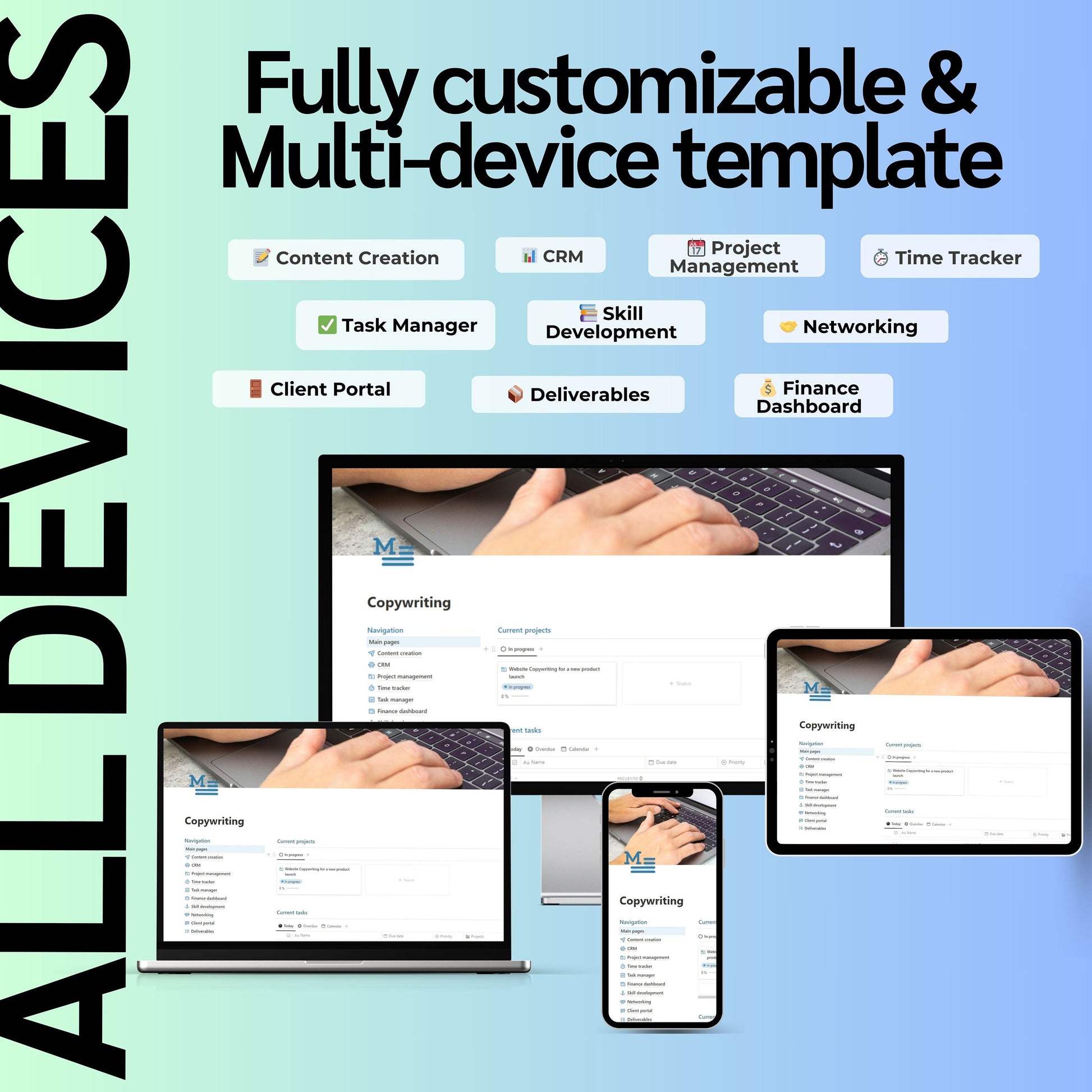 Notion Template for Copywritters