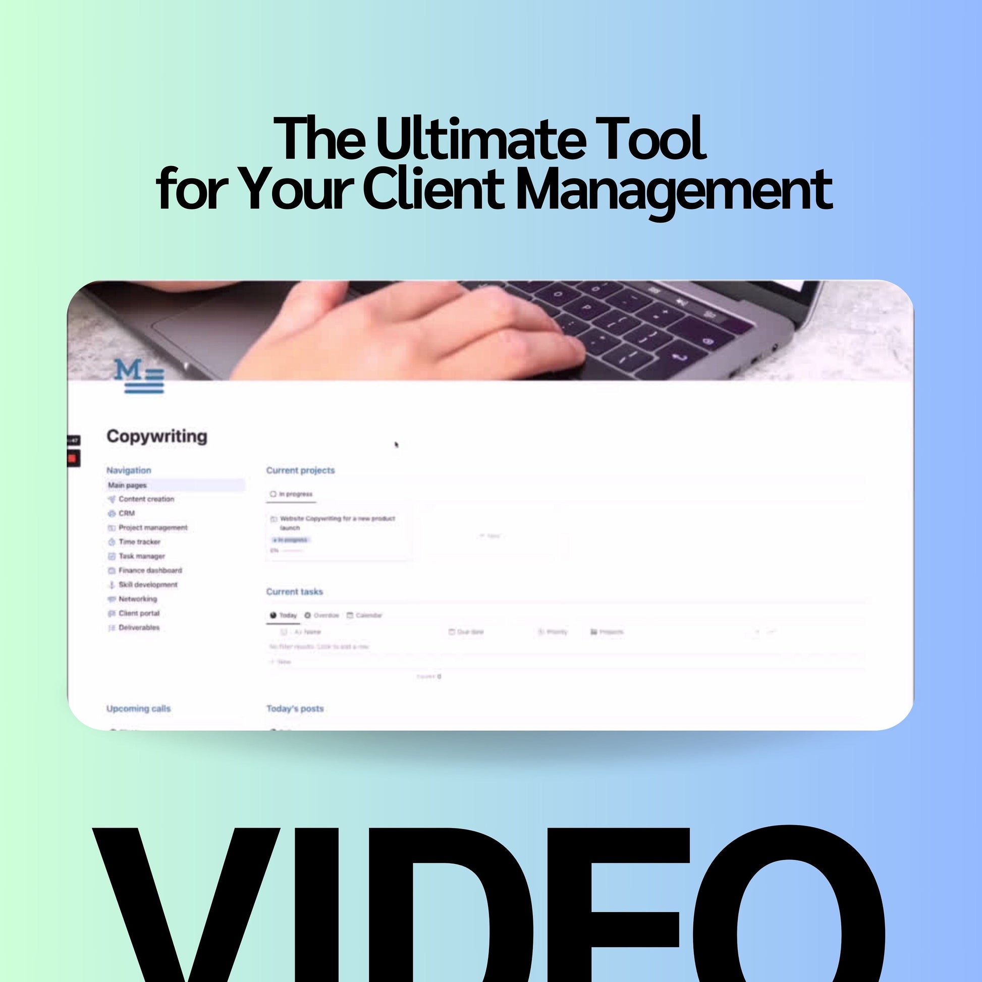 Notion Template for Copywritters