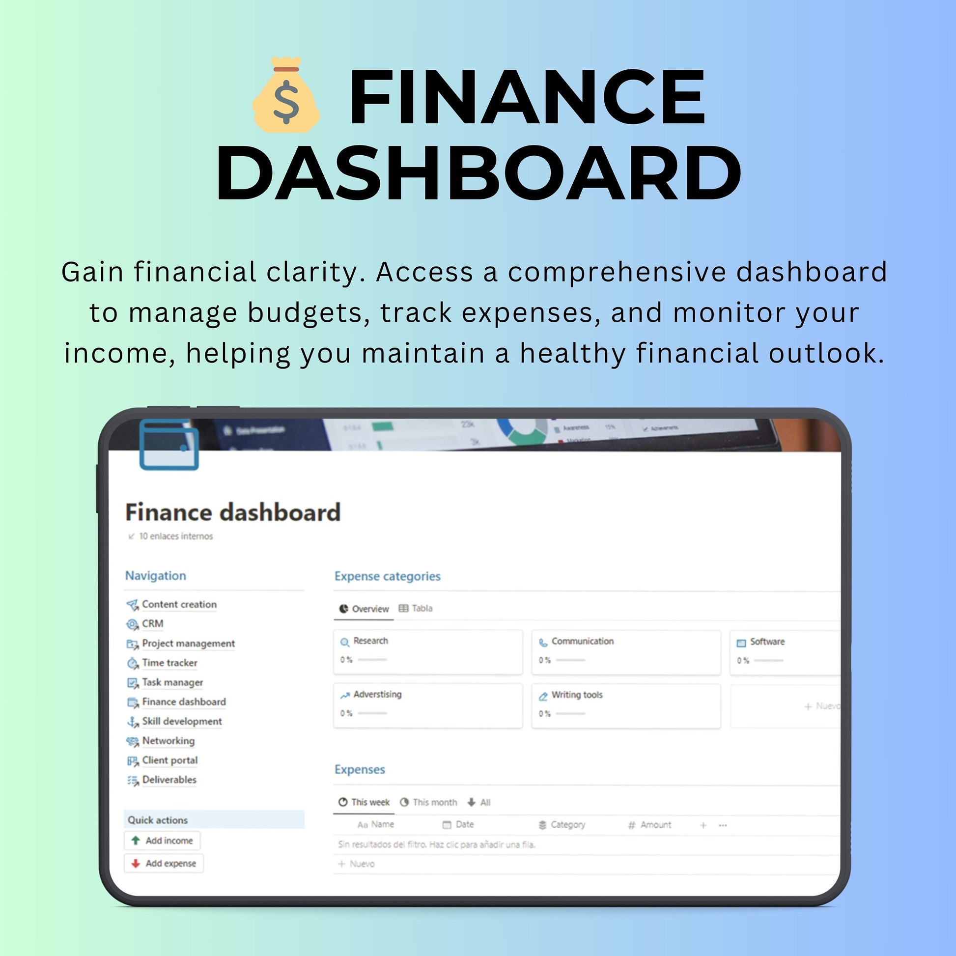 Notion Template for Copywritters