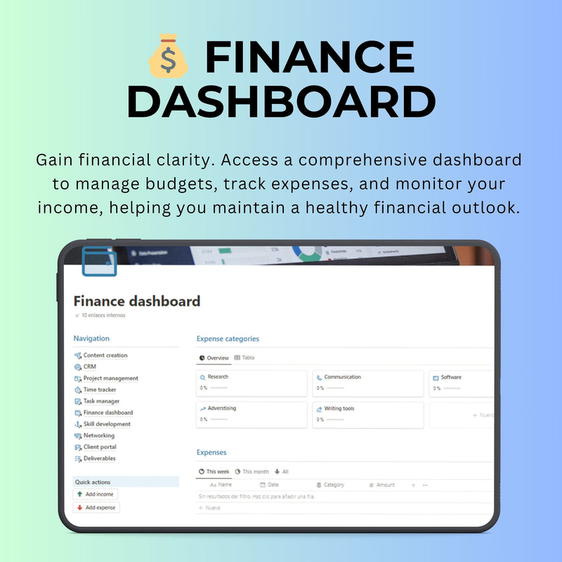 Notion Template for Copywritters