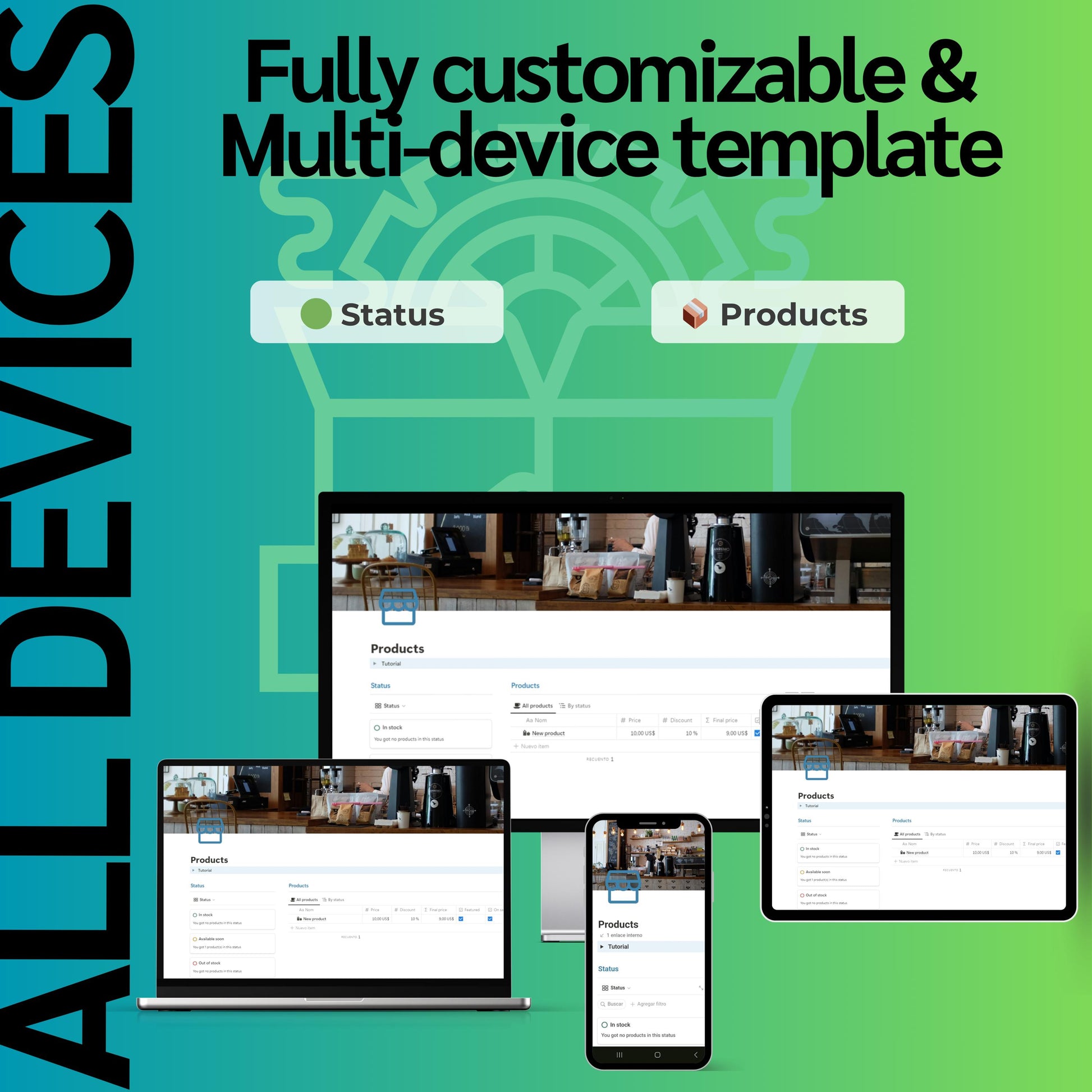 Product Management Notion Template | Roadmaps, Backlog & Sprints