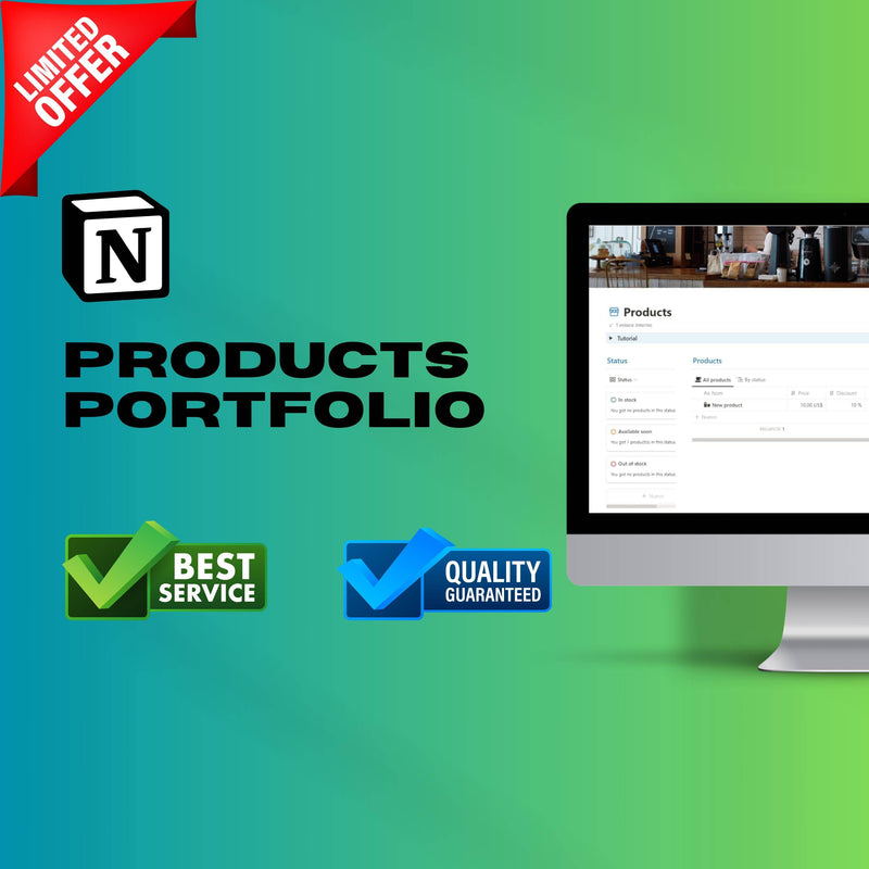 Product Management Notion Template | Roadmaps, Backlog & Sprints