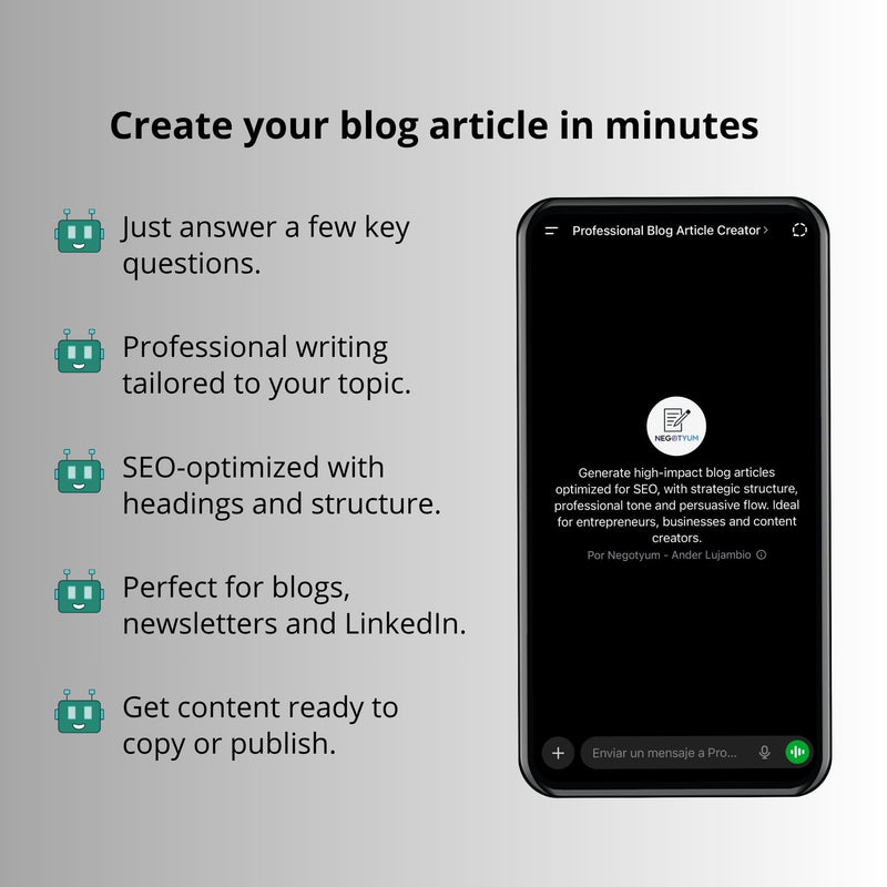 Professional Blog Article Creator - GPT