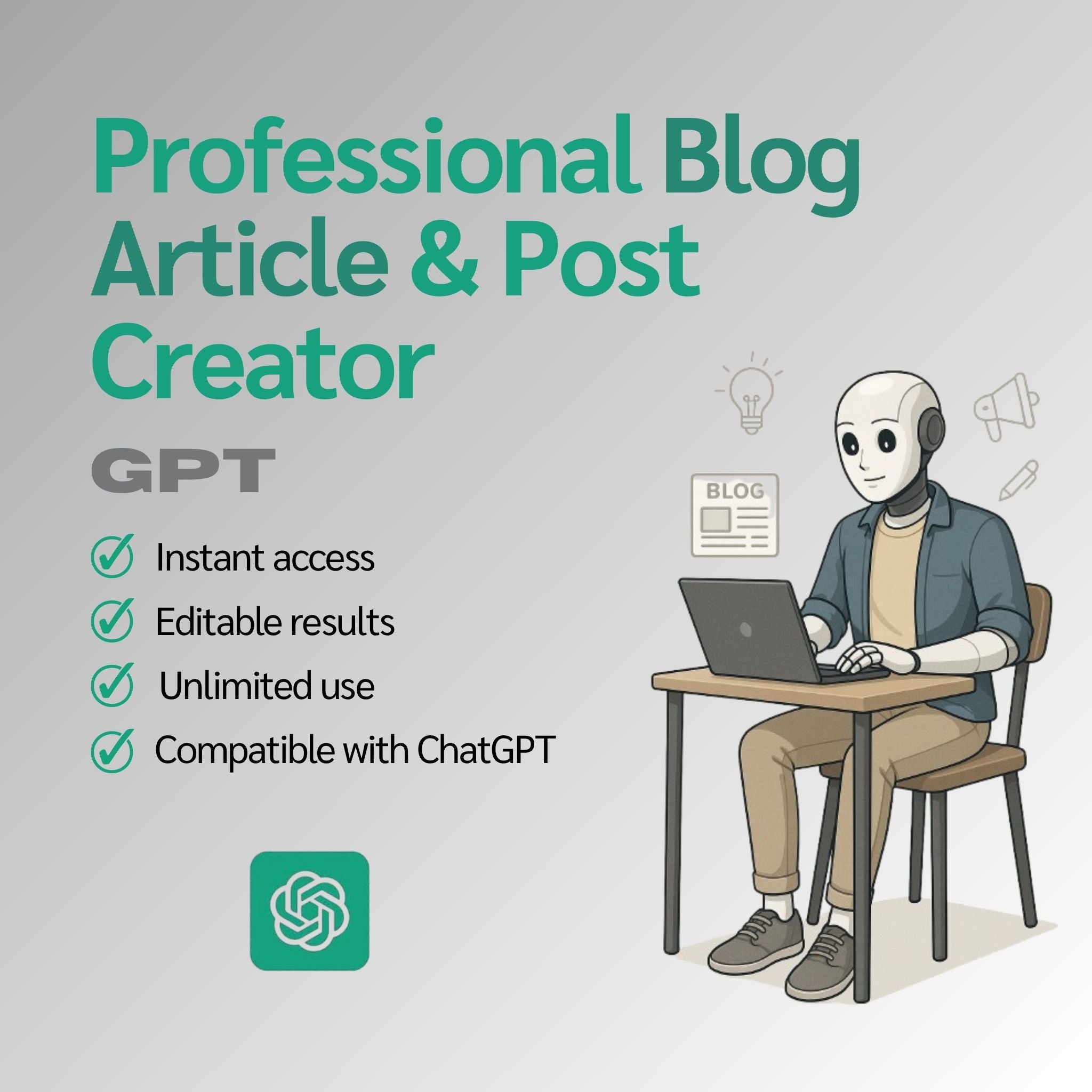 Professional Blog Article Creator - GPT