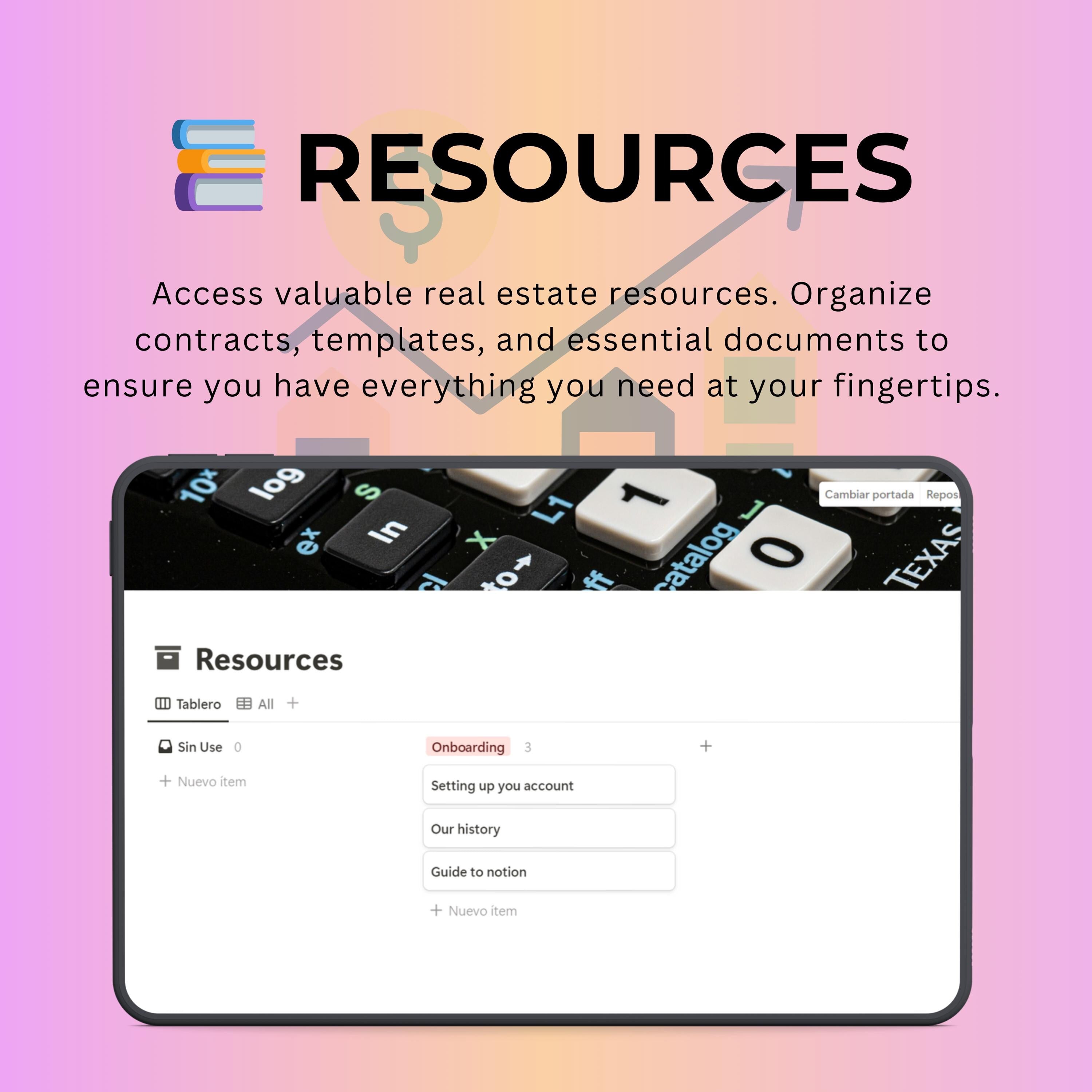 Real Estate Agent Notion Template | CRM, Listings & Deals