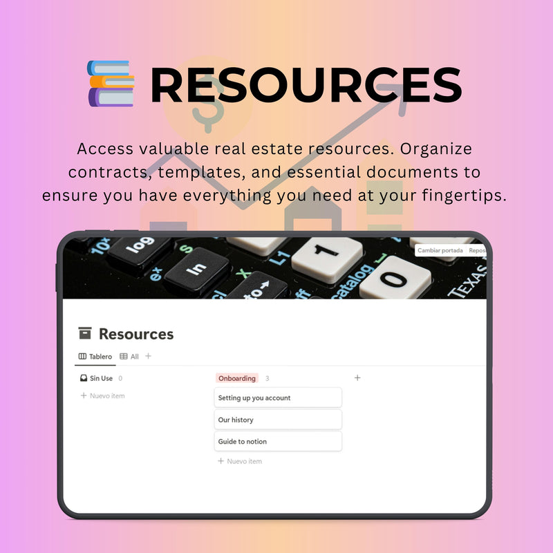Real Estate Agent Notion Template | CRM, Listings & Deals