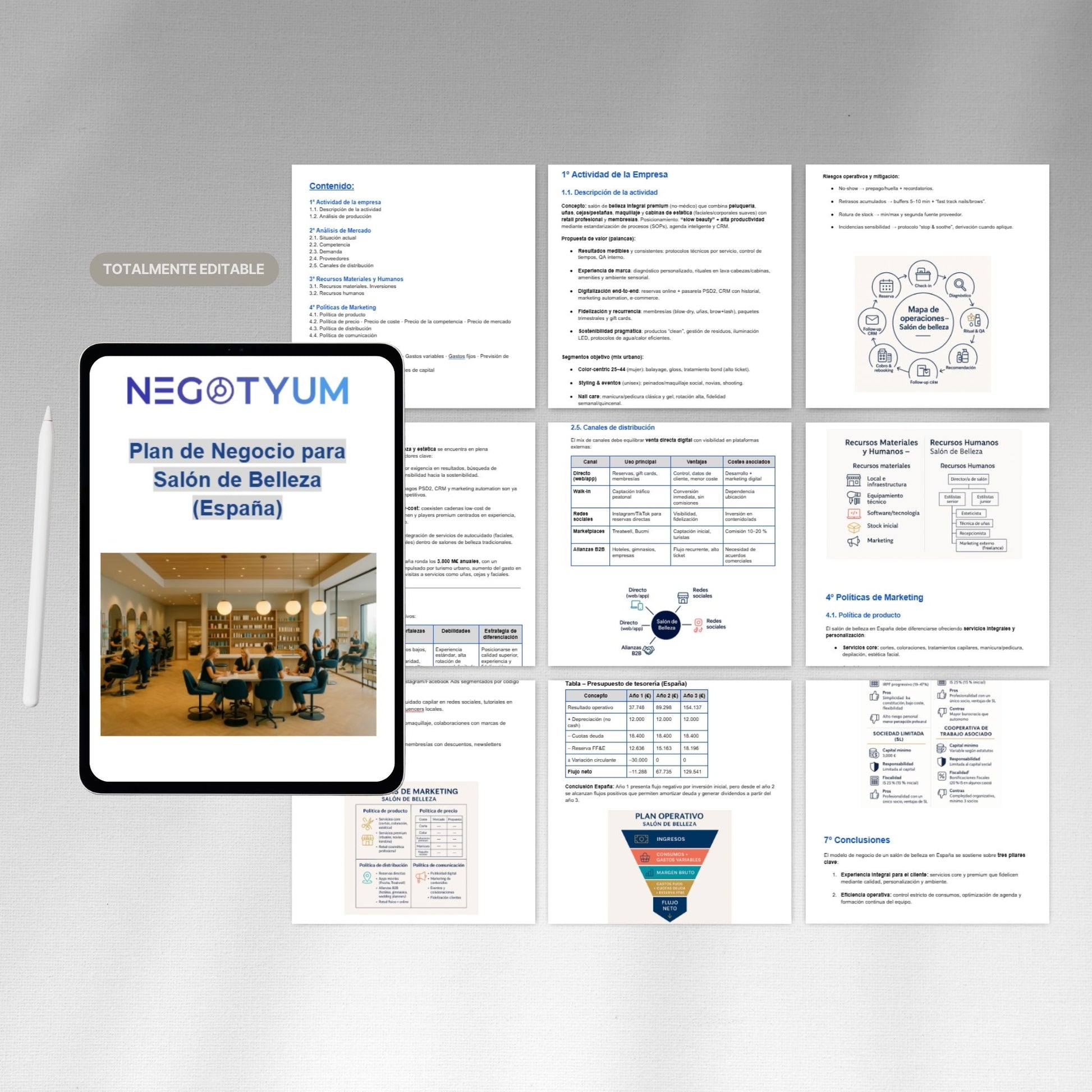 Salón de Belleza - Plan de Negocio