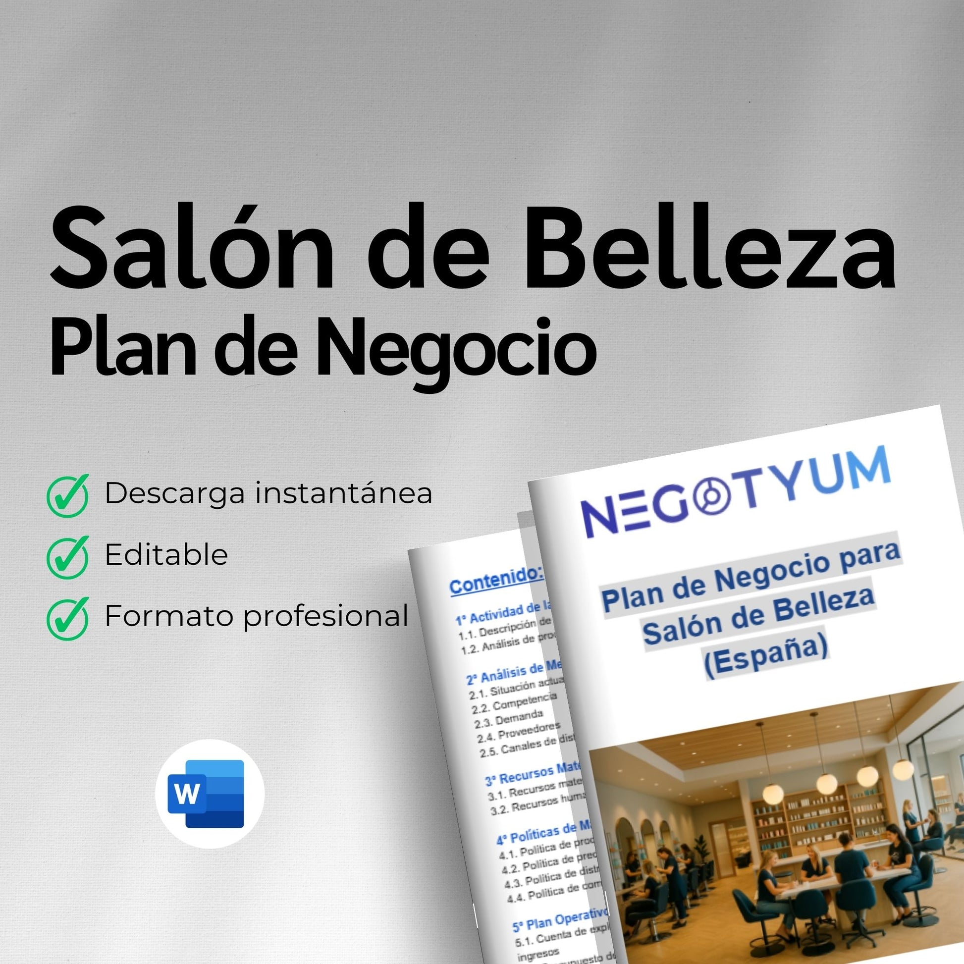 Salón de Belleza - Plan de Negocio
