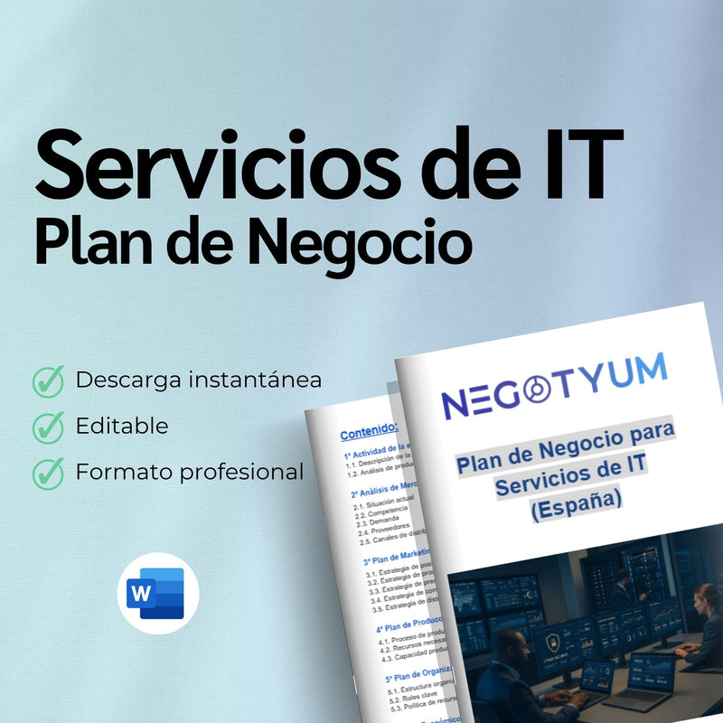 Servicios de IT - Plan de Negocio