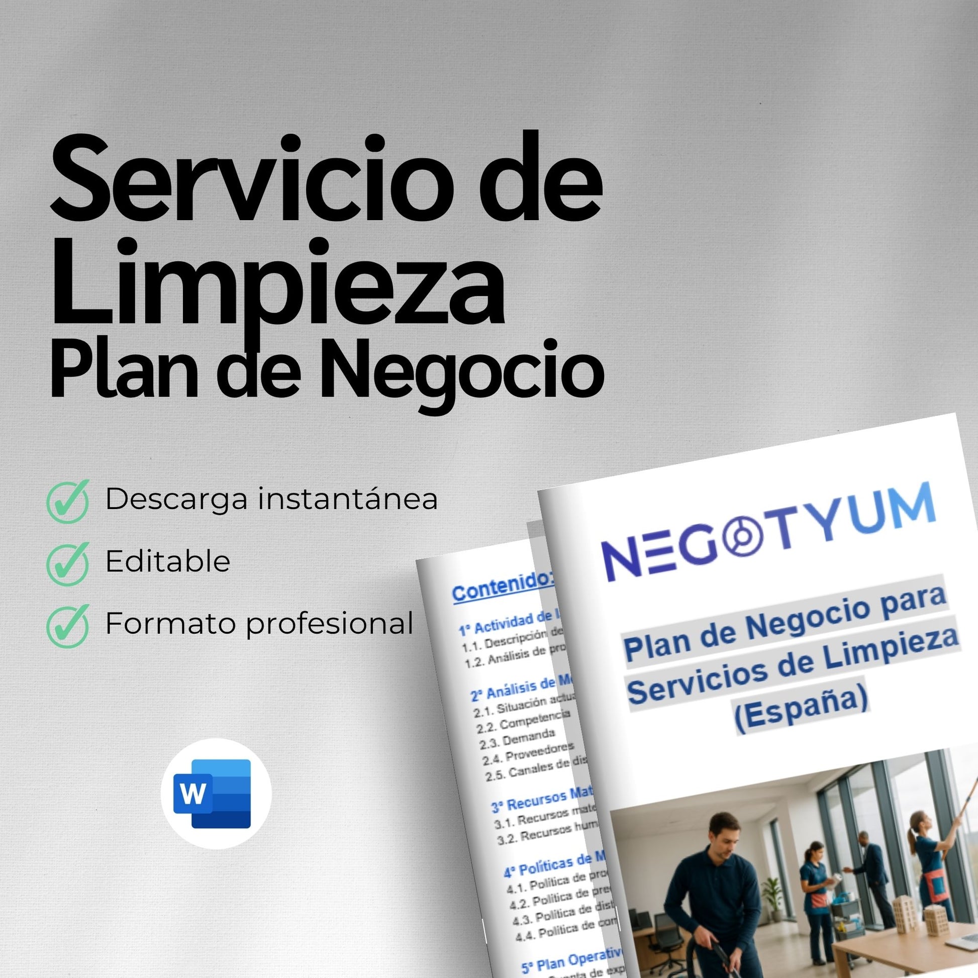 Servicios de Limpieza - Plan de Negocio