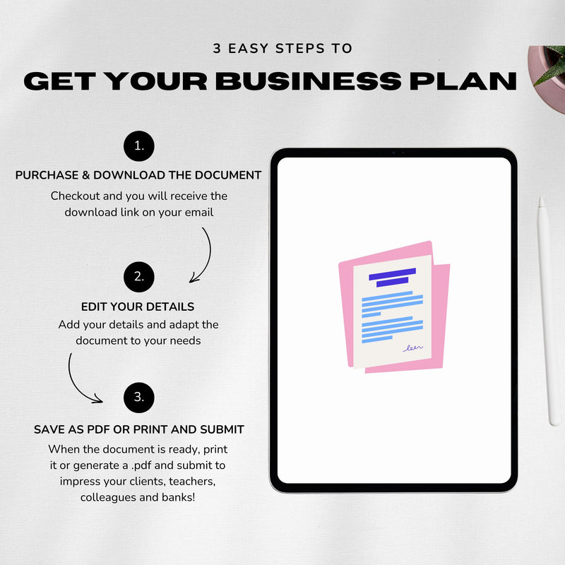 Spa Business Plan Template – Editable Word & Excel