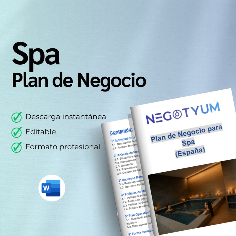 Spa - Plan de Negocio