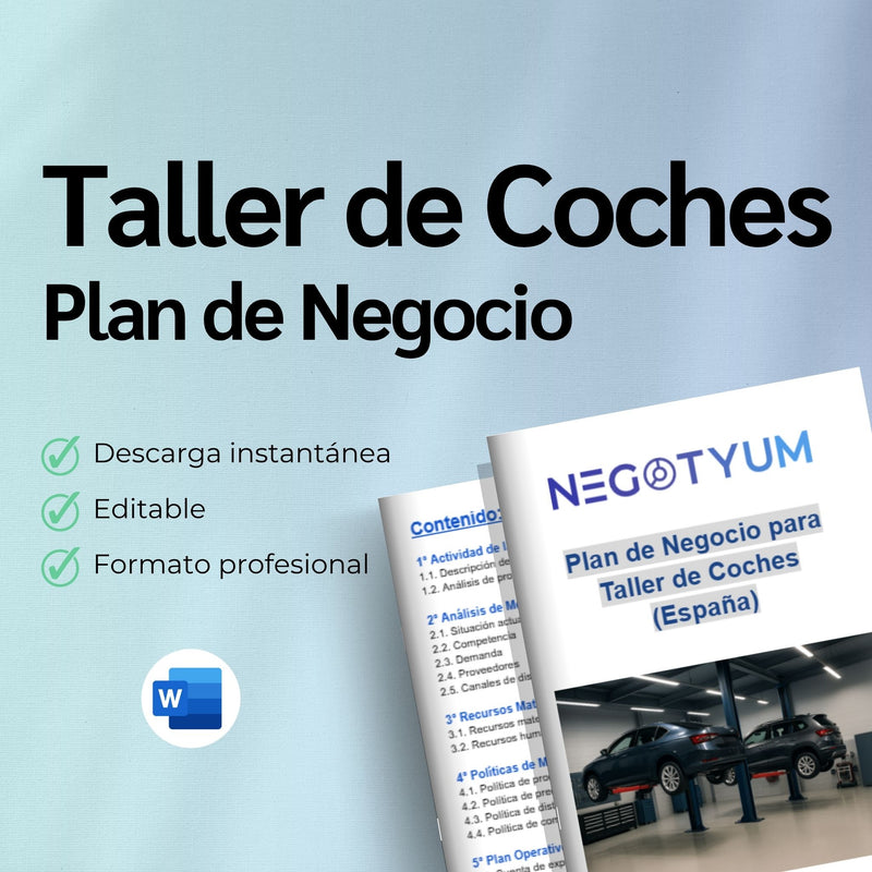 Taller de Coches - Plan de Negocio
