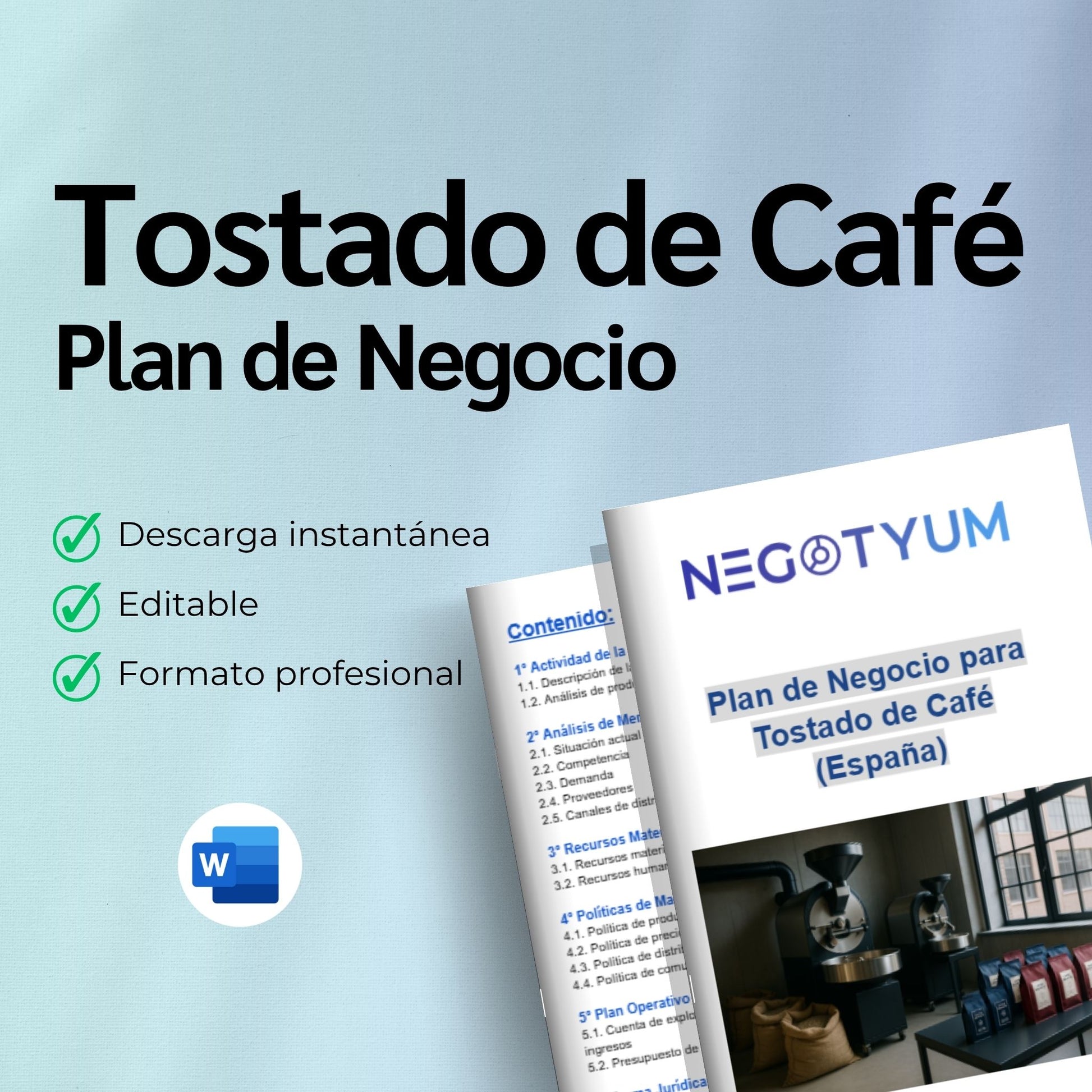 Tostado de Café - Plan de Negocio